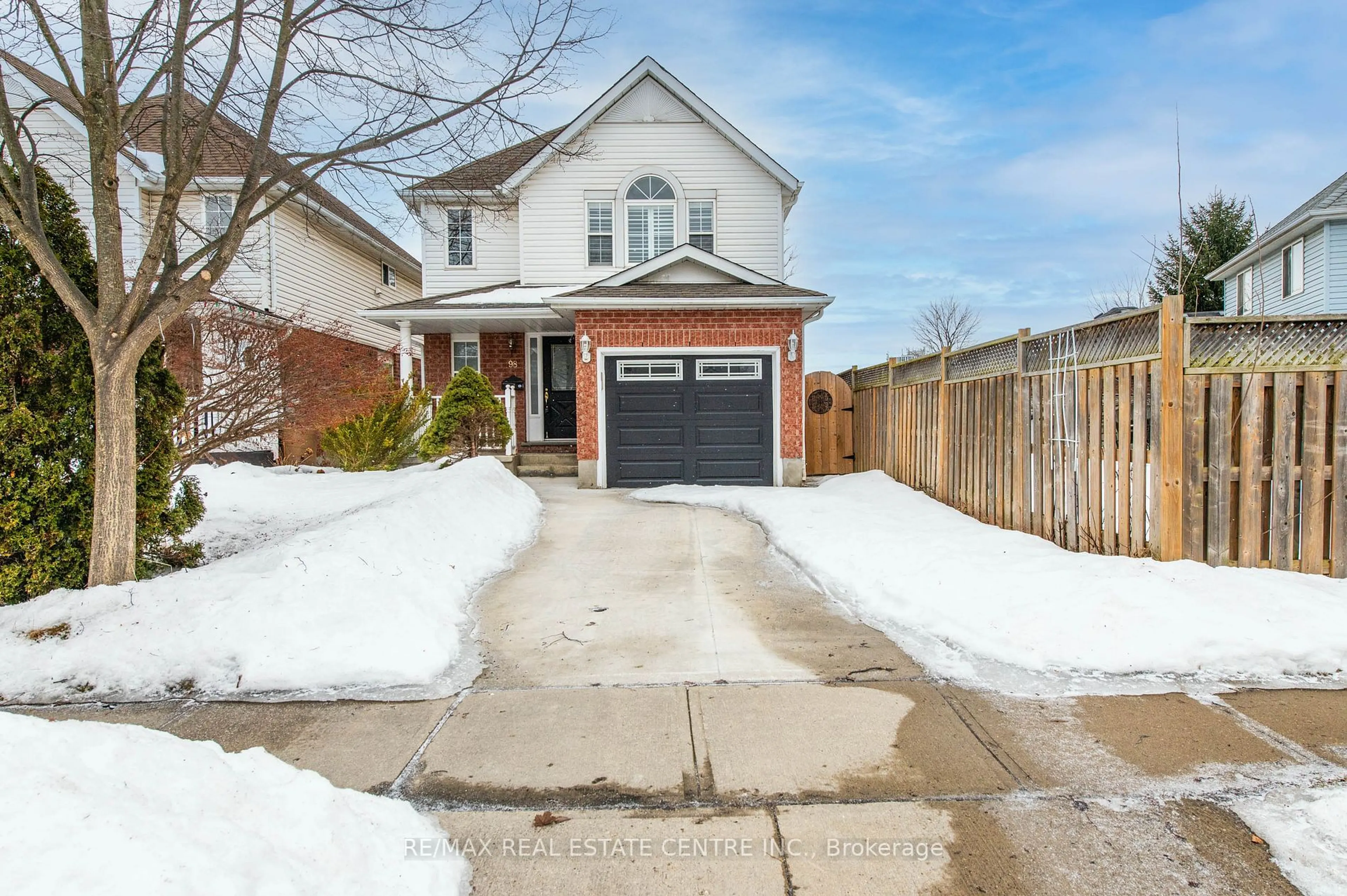 Home with brick exterior material, street for 98 Kovac Rd, Cambridge Ontario N1R 8K4