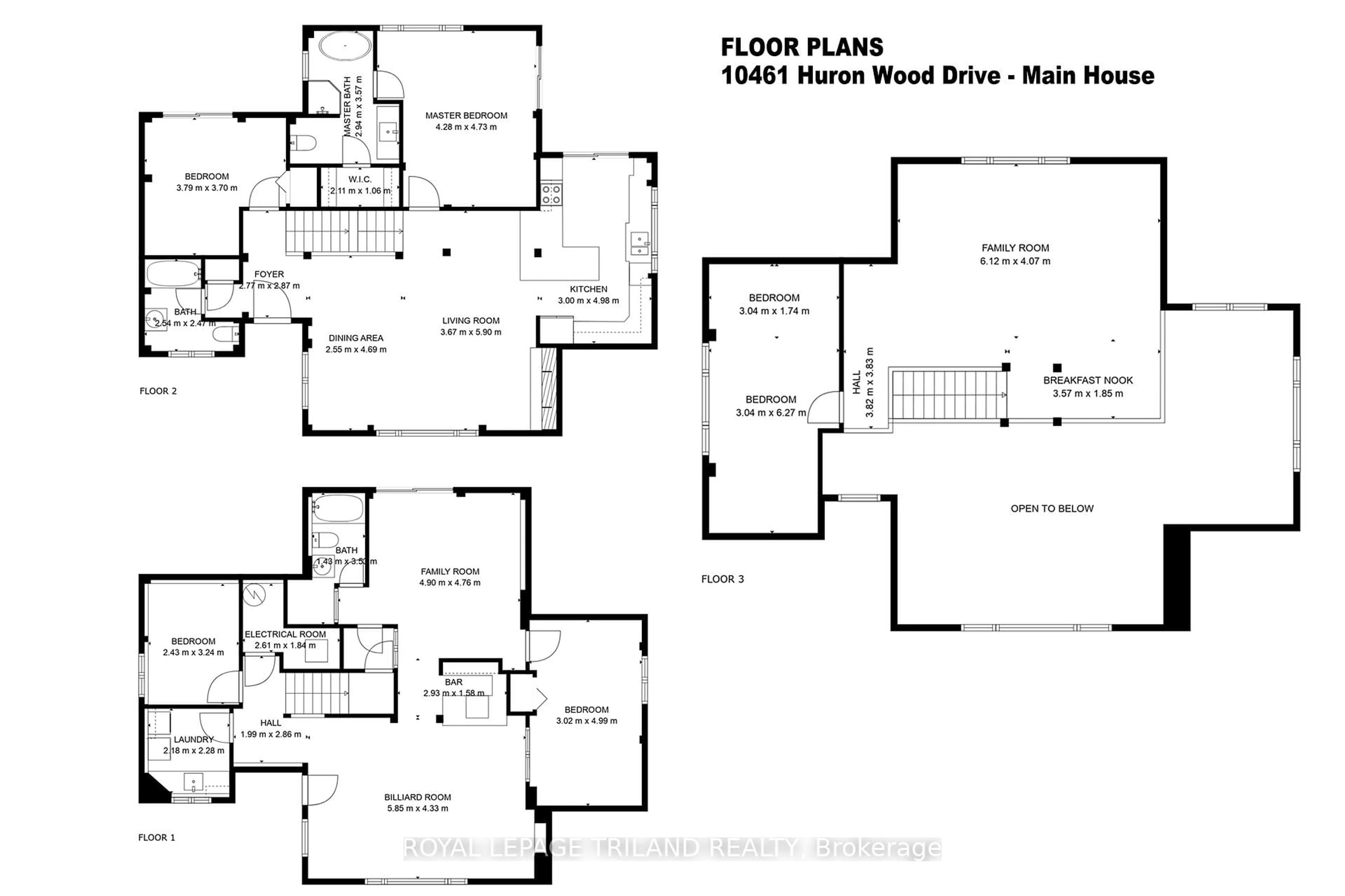 Floor plan for 10461 Huron Wood Dr, Lambton Shores Ontario N0M 1T0