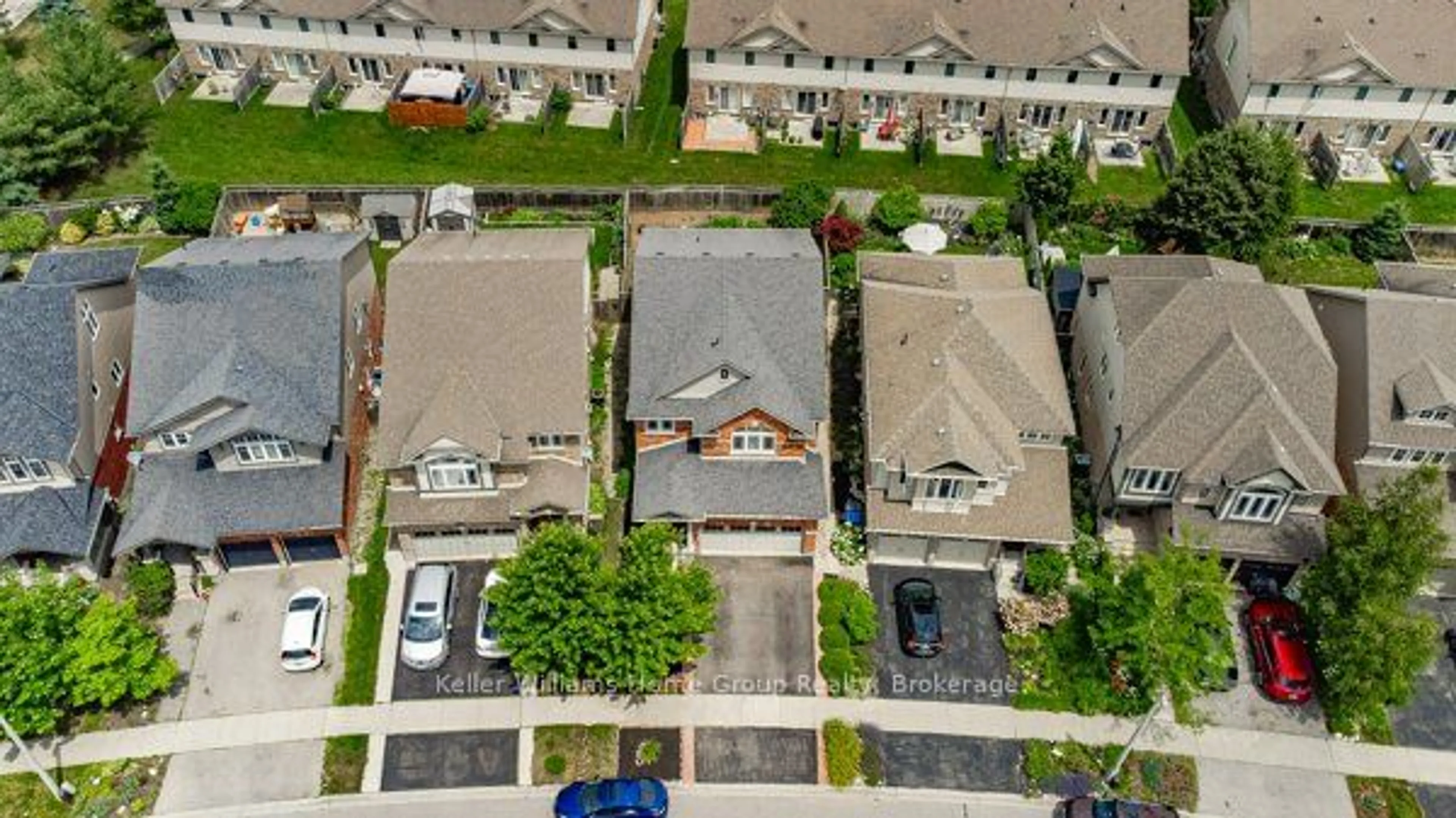 A pic from outside/outdoor area/front of a property/back of a property/a pic from drone, street for 312 COLONIAL Dr, Guelph Ontario N1L 0C8