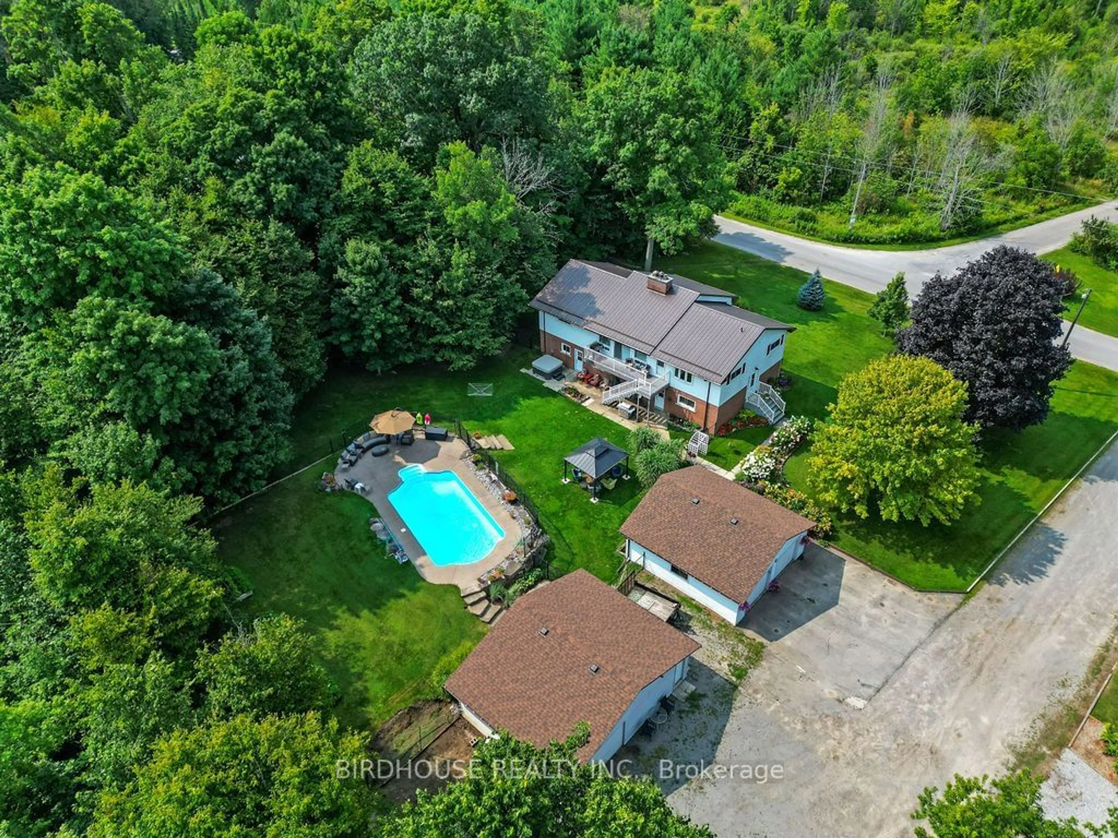 A pic from outside/outdoor area/front of a property/back of a property/a pic from drone, unknown for 244 Gil-Mar Rd, Kawartha Lakes Ontario K0M 1L0