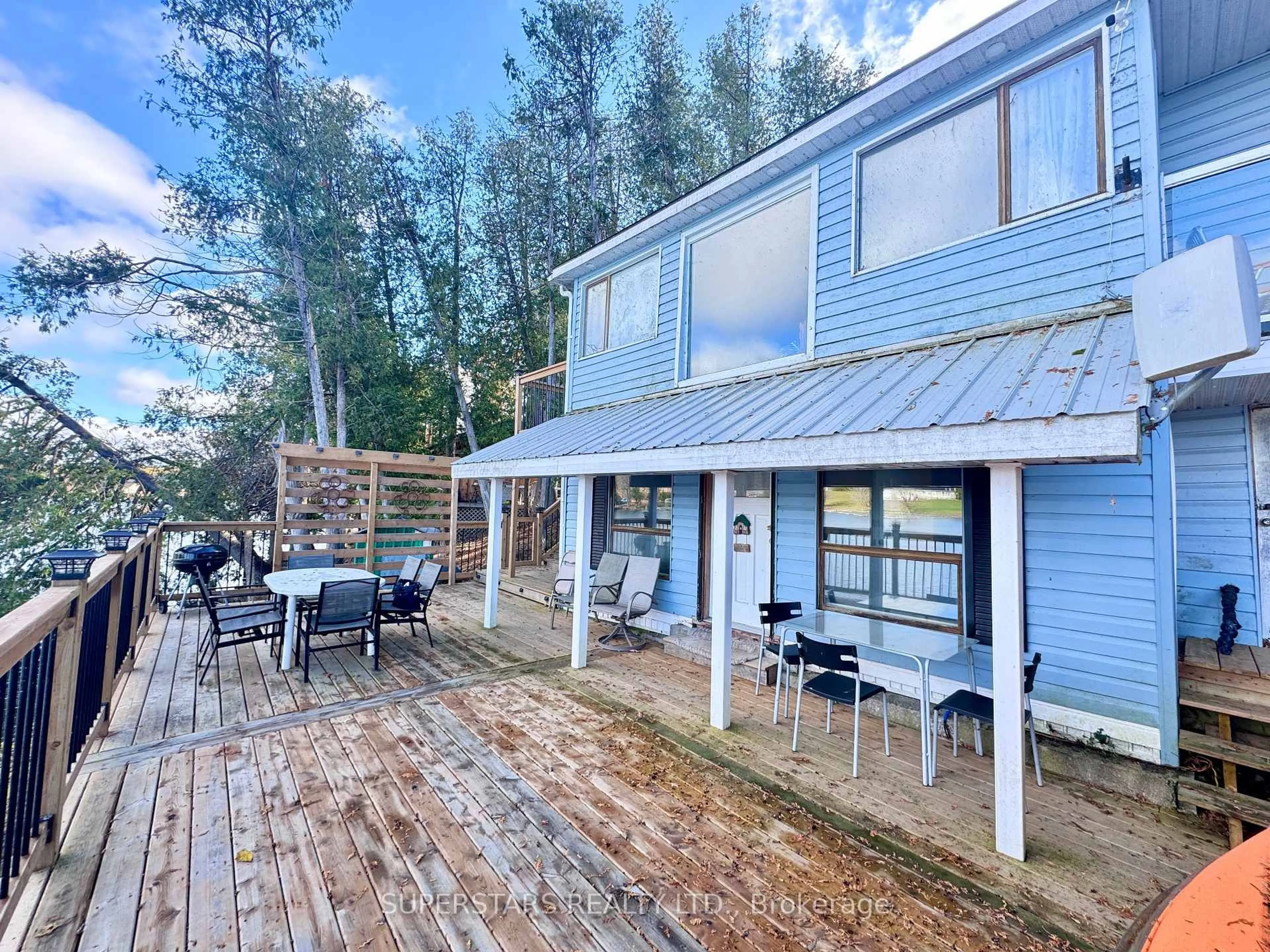 A pic from outside/outdoor area/front of a property/back of a property/a pic from drone, water/lake/river/ocean view for 7690G COUNTY RD 50, Trent Hills Ontario K0L 1L0