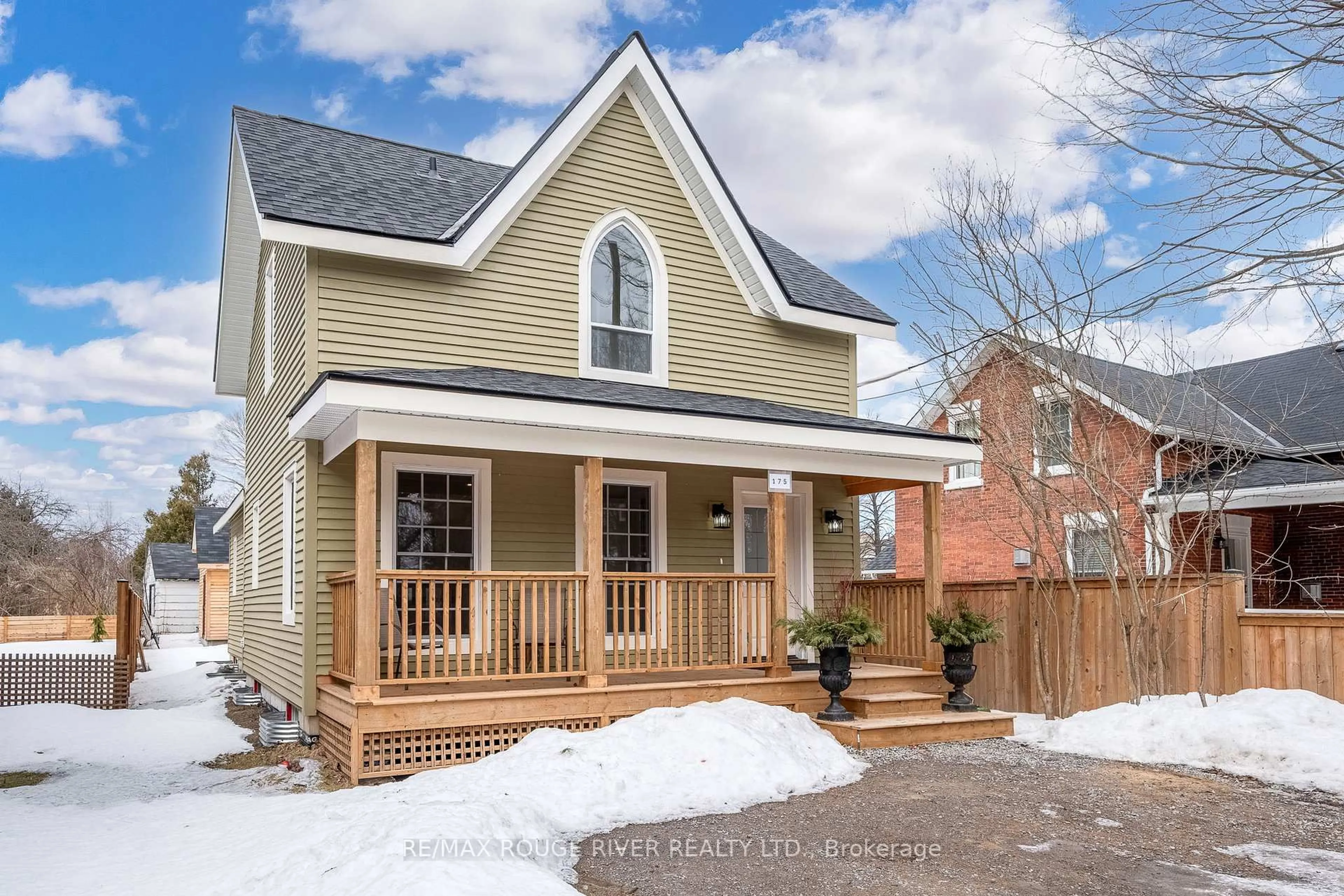 Home with vinyl exterior material, street for 175 Bagot St, Cobourg Ontario K9A 3G3