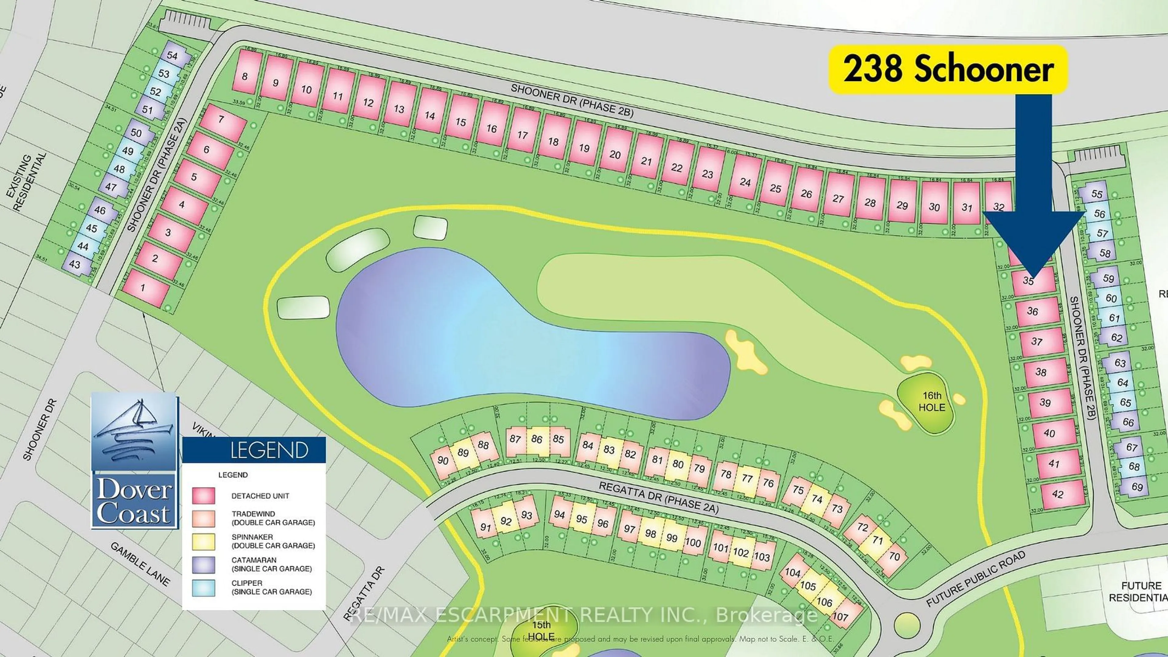 Floor plan for 238 SCHOONER Dr, Norfolk Ontario N0A 1N3