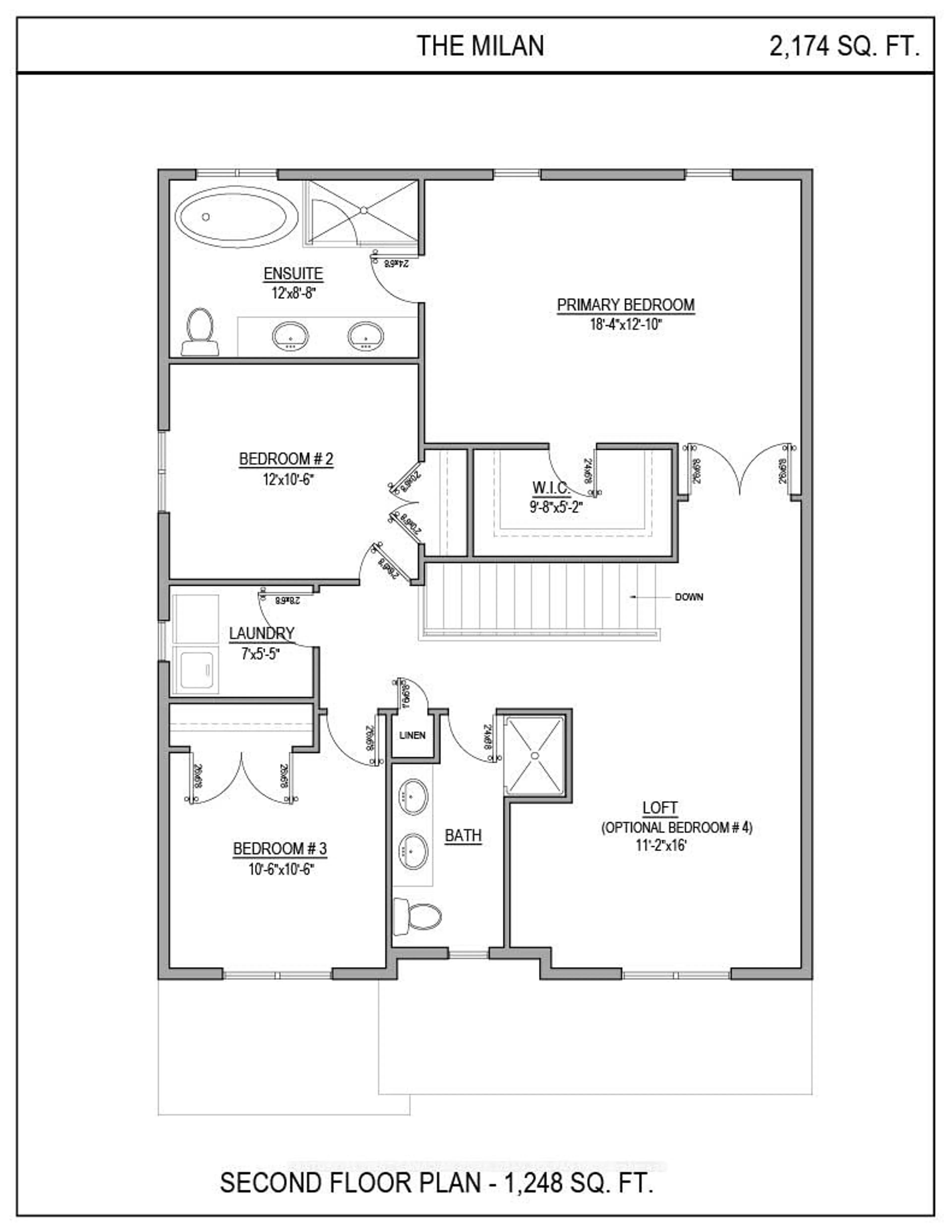 Floor plan for Lot 28 Virtue Dr, London South Ontario X1X 1X1