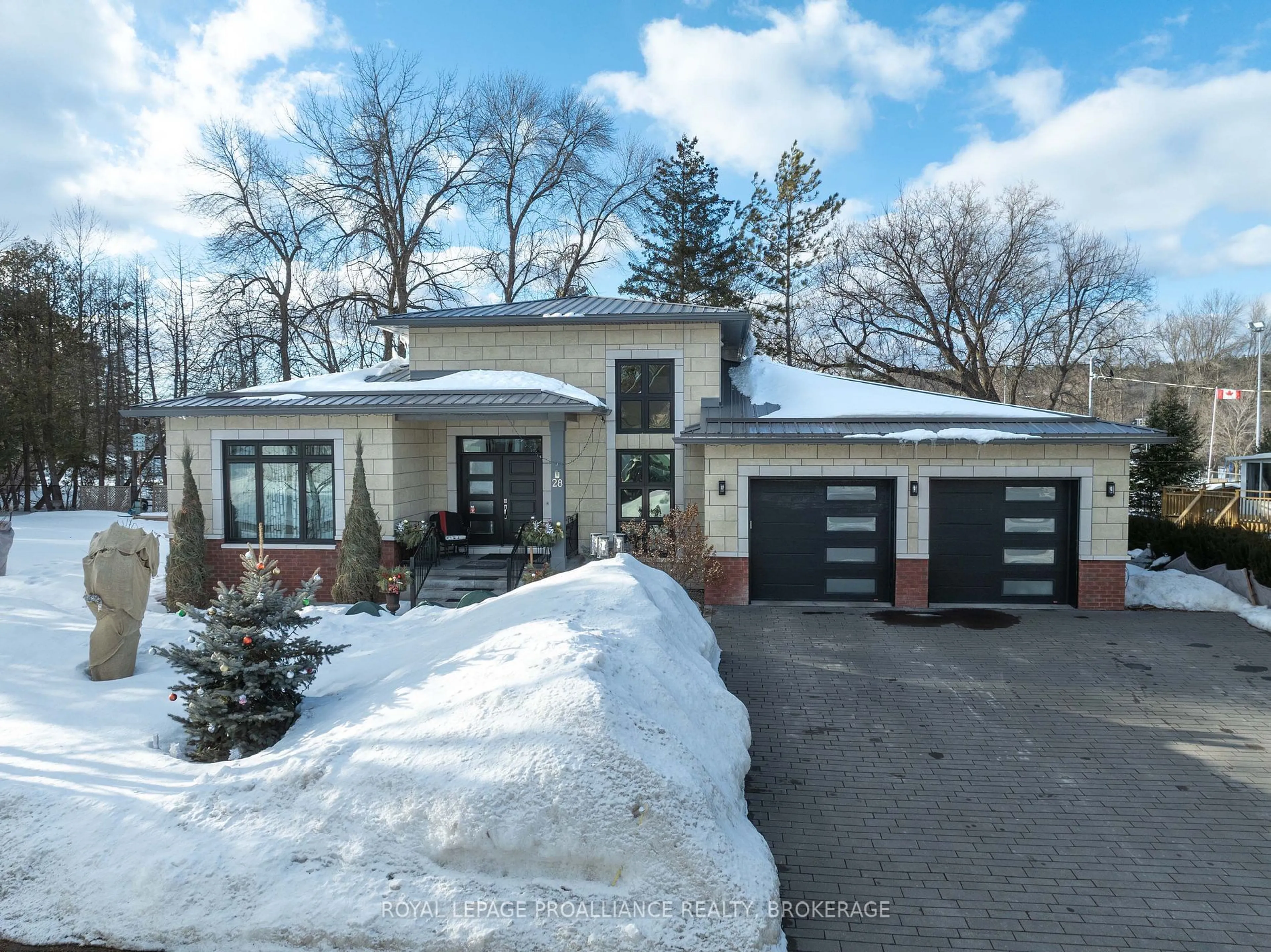 Home with brick exterior material, street for 28 George St, Westport Ontario K0G 1X0