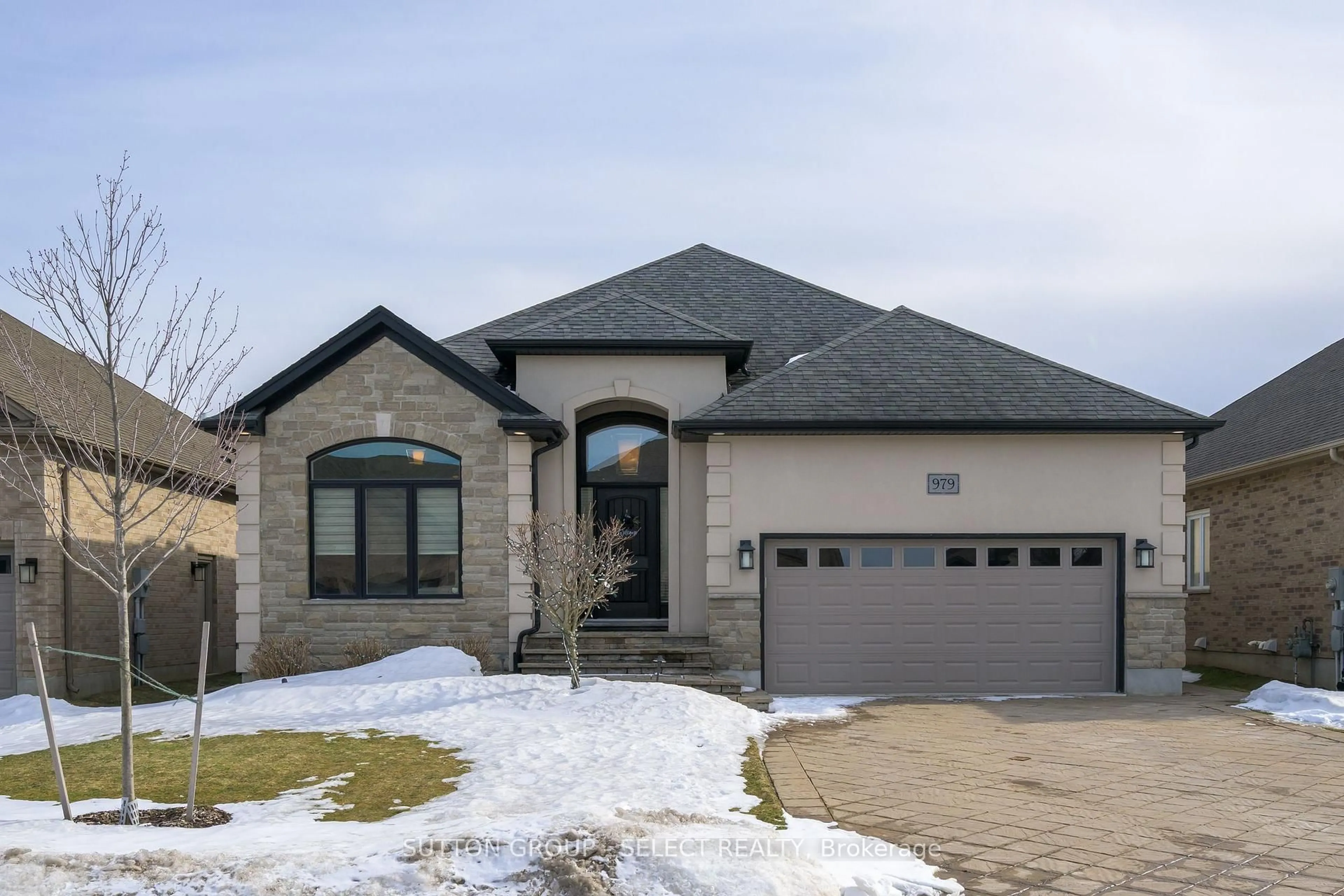 Home with brick exterior material, street for 979 Gleneagle Tr, London North Ontario N6G 0K7