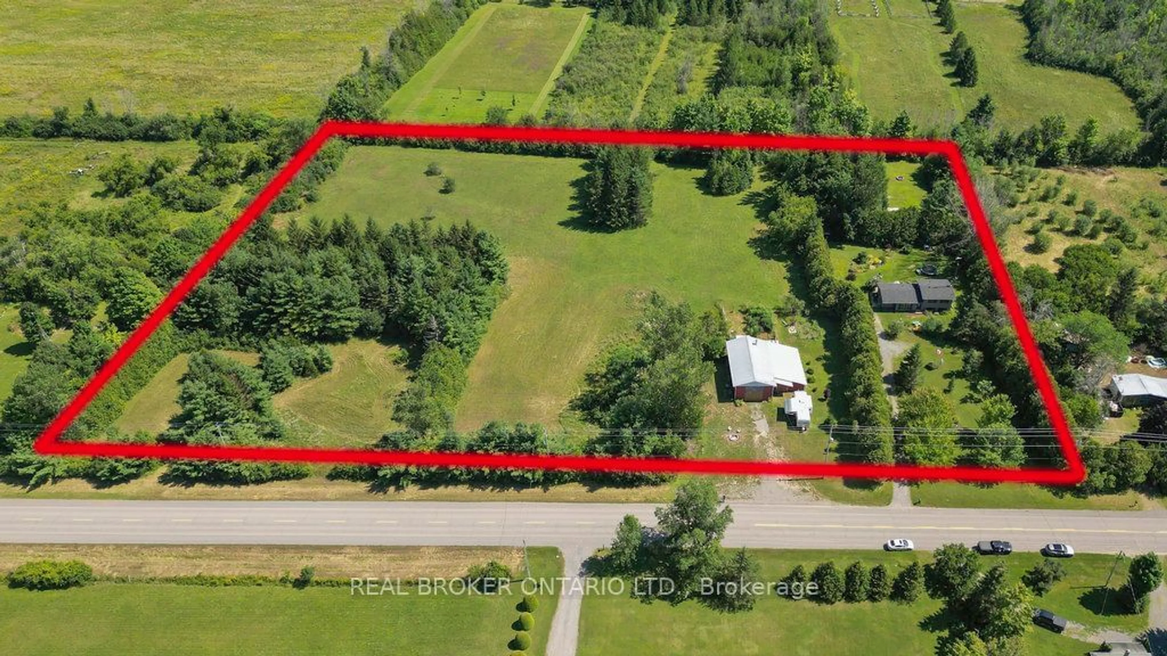 A pic from outside/outdoor area/front of a property/back of a property/a pic from drone, unknown for 1212 /1222 County 18 Rd, North Grenville Ontario K0G 1S0