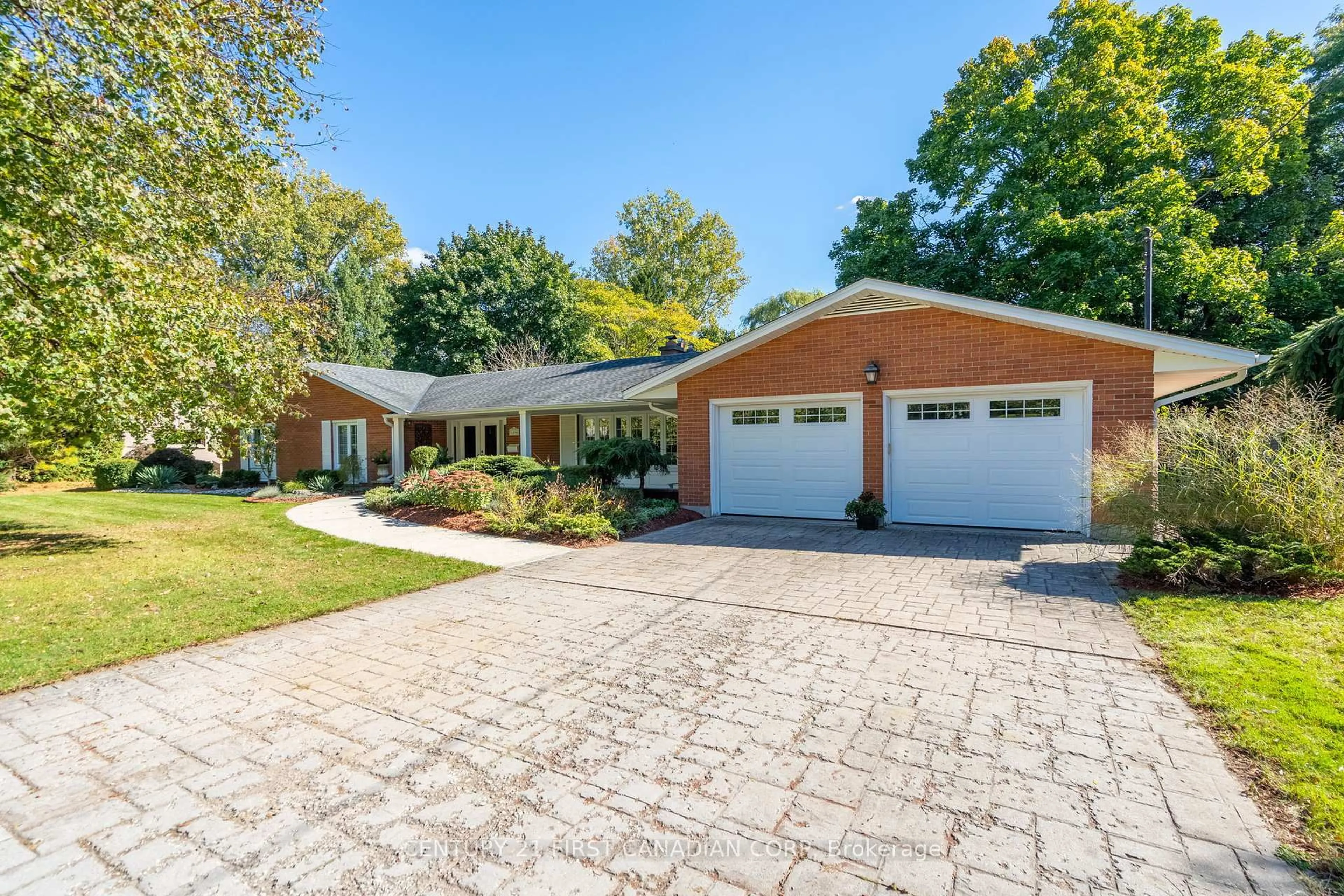 Home with brick exterior material, street for 1496 Stoneybrook Cres, London North Ontario N5X 1C5