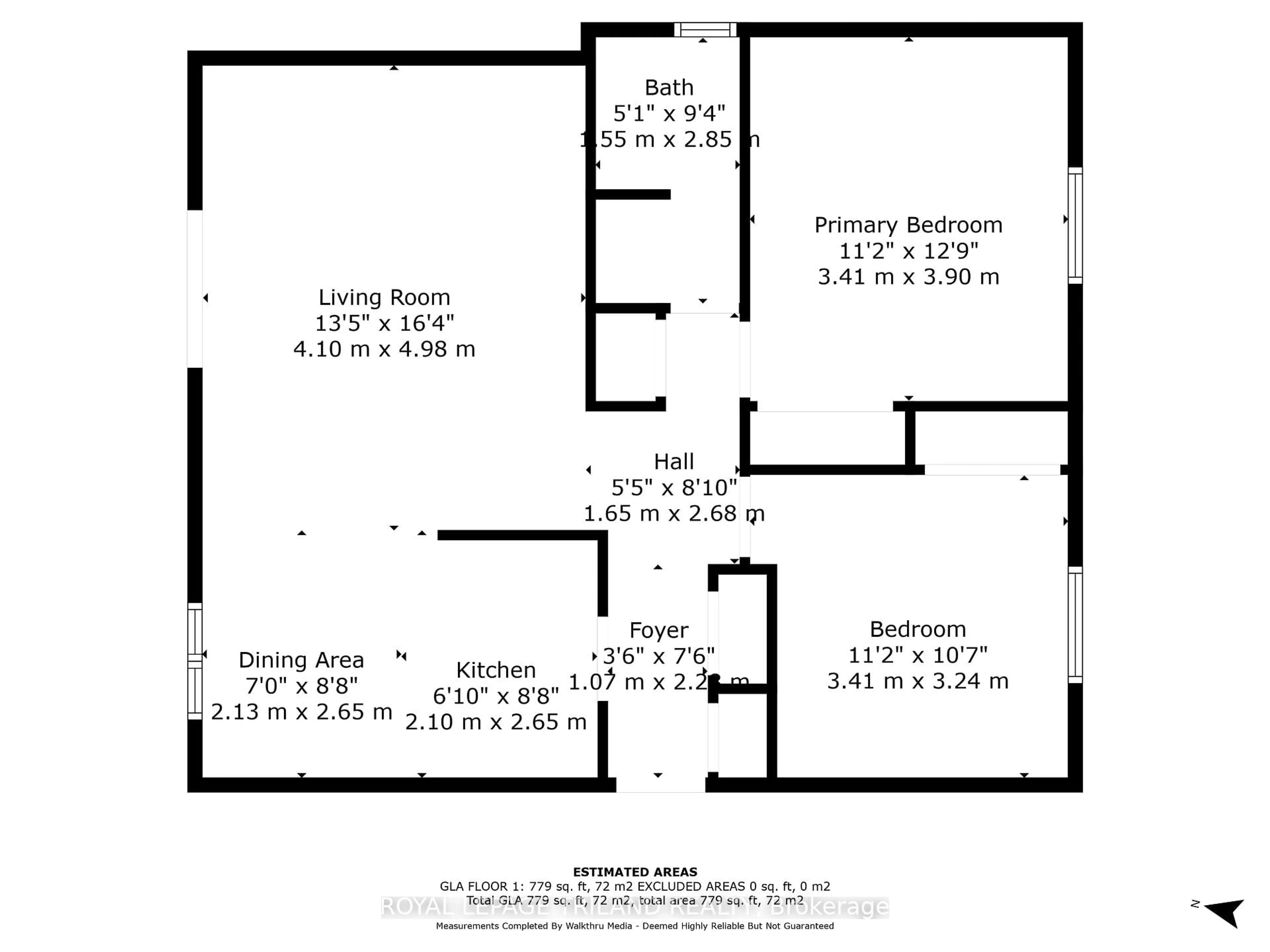 Floor plan for 221 Highview Dr, St. Thomas Ontario N5R 5H6