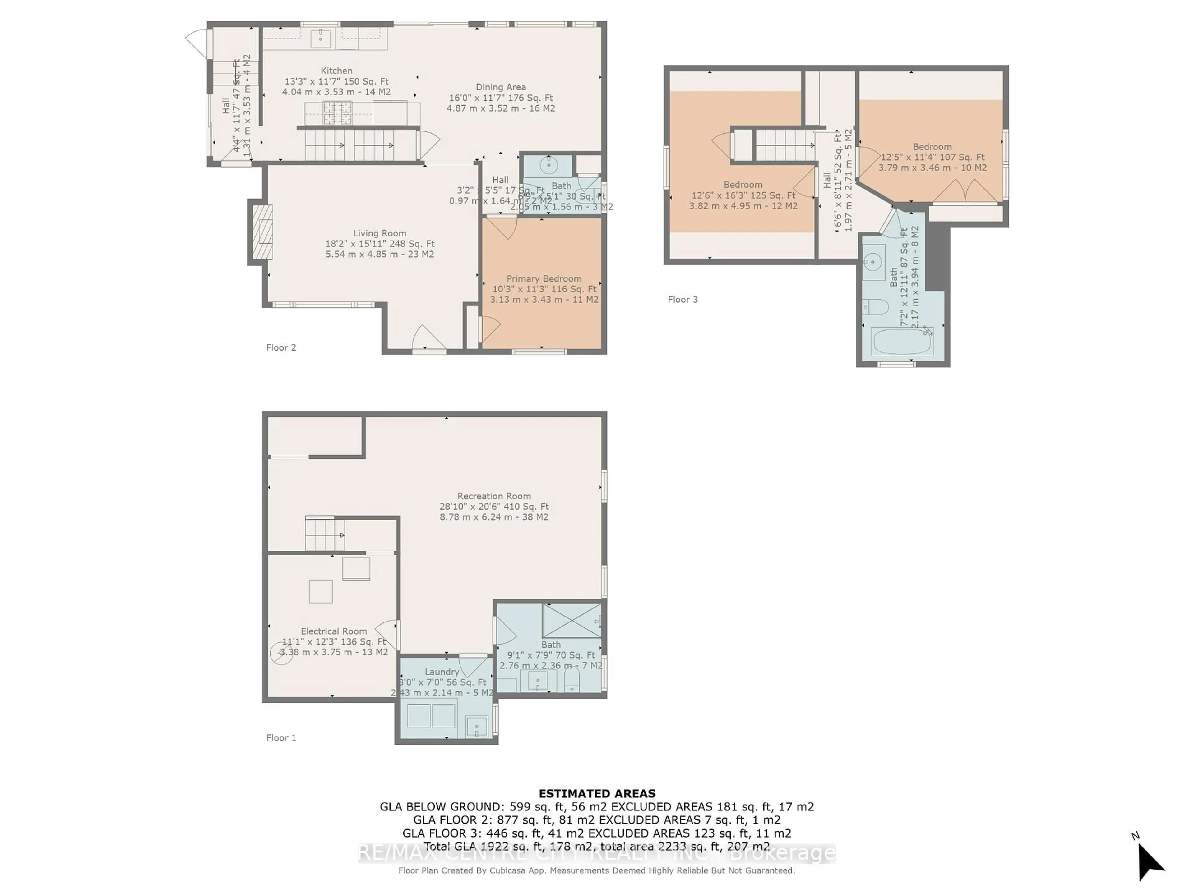 Floor plan for 9 LYNHURST Ave, Central Elgin Ontario N5P 1W2