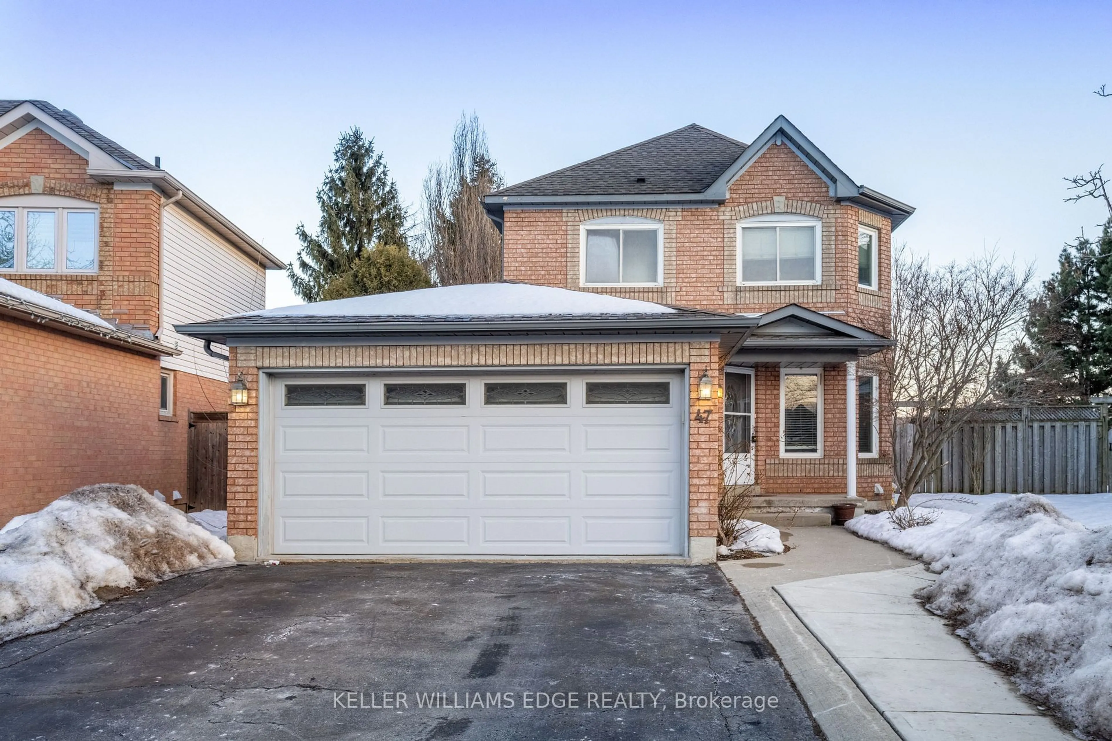 Home with brick exterior material, street for 47 Heathfield Cres, Hamilton Ontario L0R 2H5