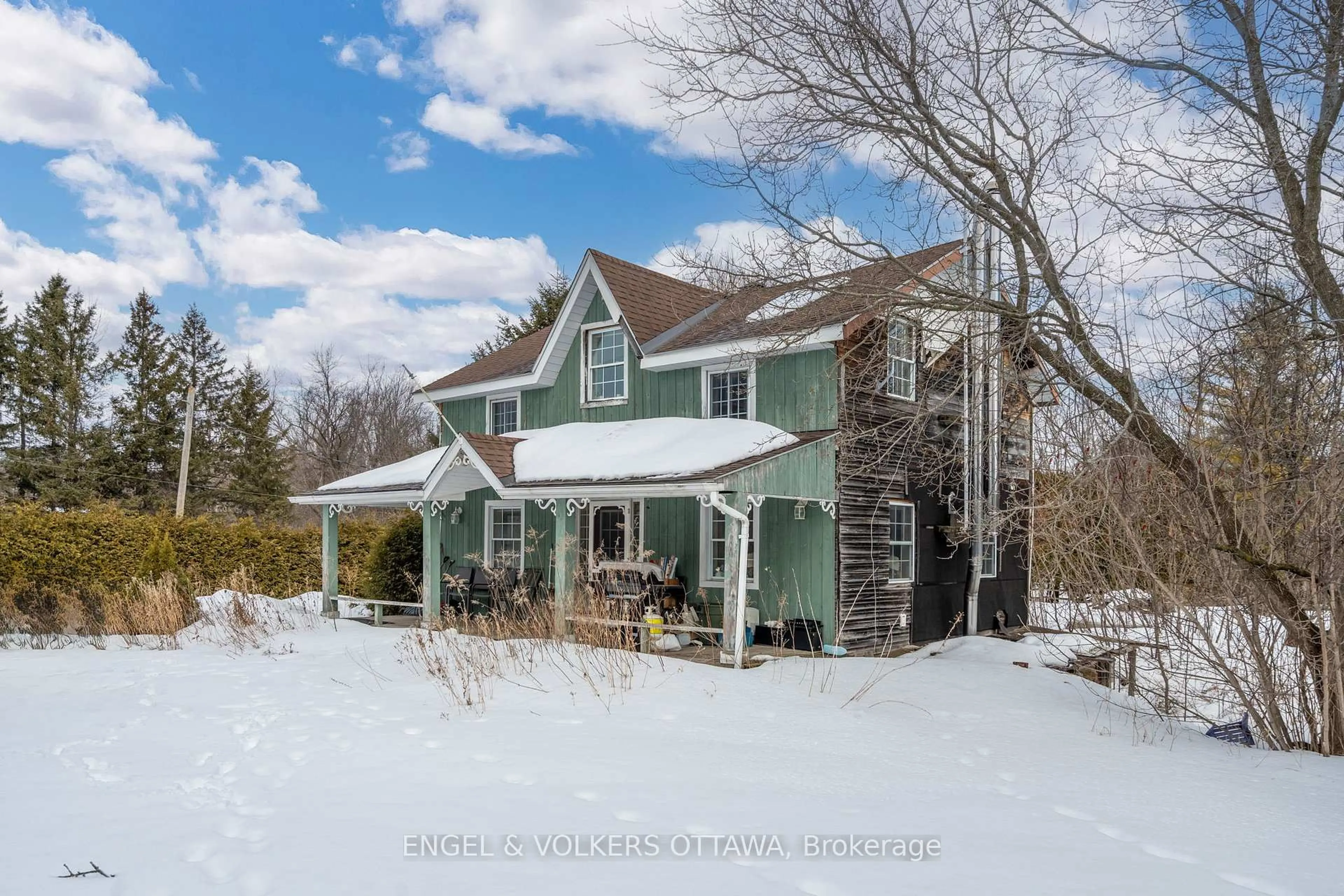 A pic from outside/outdoor area/front of a property/back of a property/a pic from drone, unknown for 8666 Springhill Rd, Greely - Metcalfe - Osgoode - Vernon and Area Ontario K0A 2P0