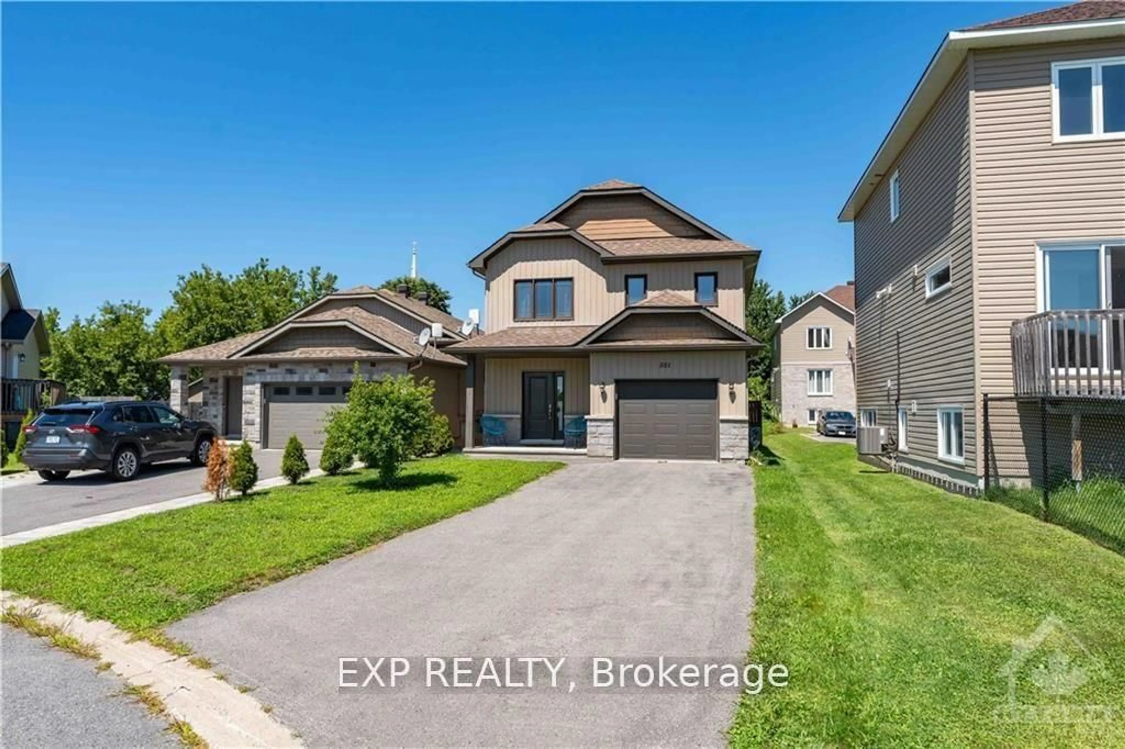 A pic from outside/outdoor area/front of a property/back of a property/a pic from drone, street for 501 OVANA Cres, Alfred and Plantagenet Ontario K0A 3K0