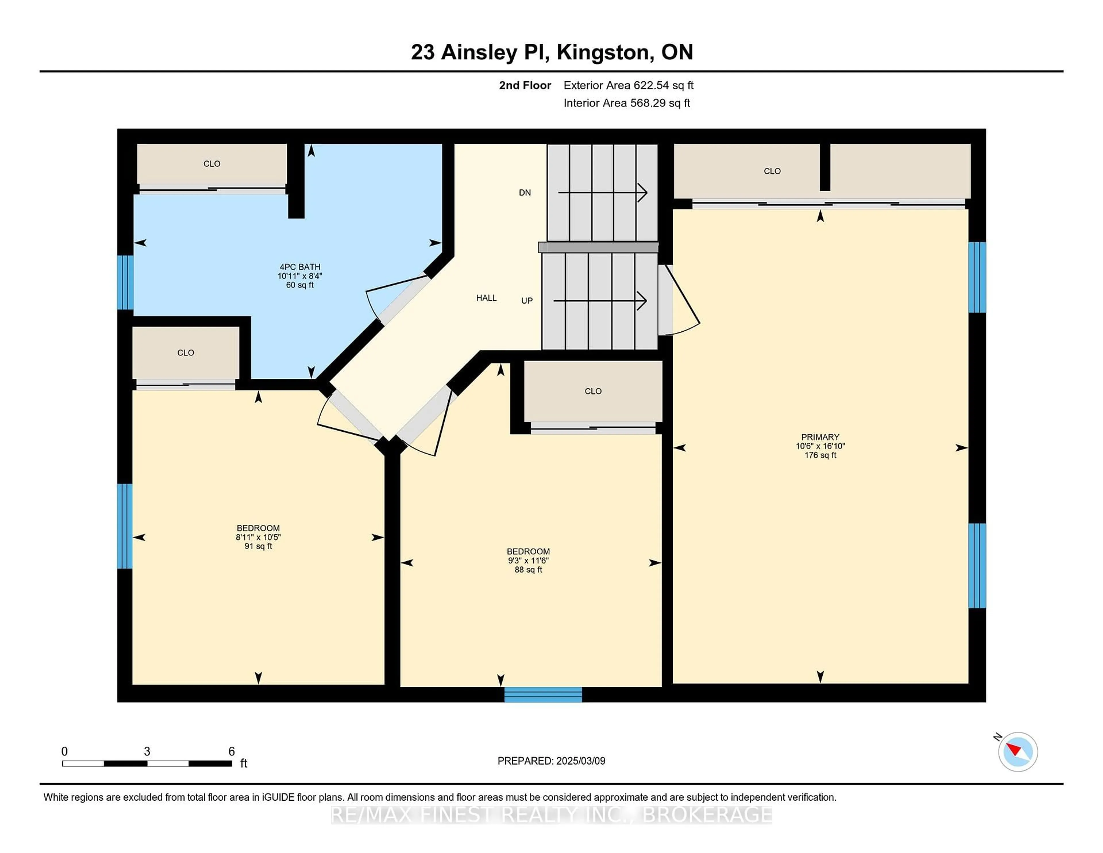 Floor plan for 23 Ainsley Pl, Kingston Ontario K7K 6K4