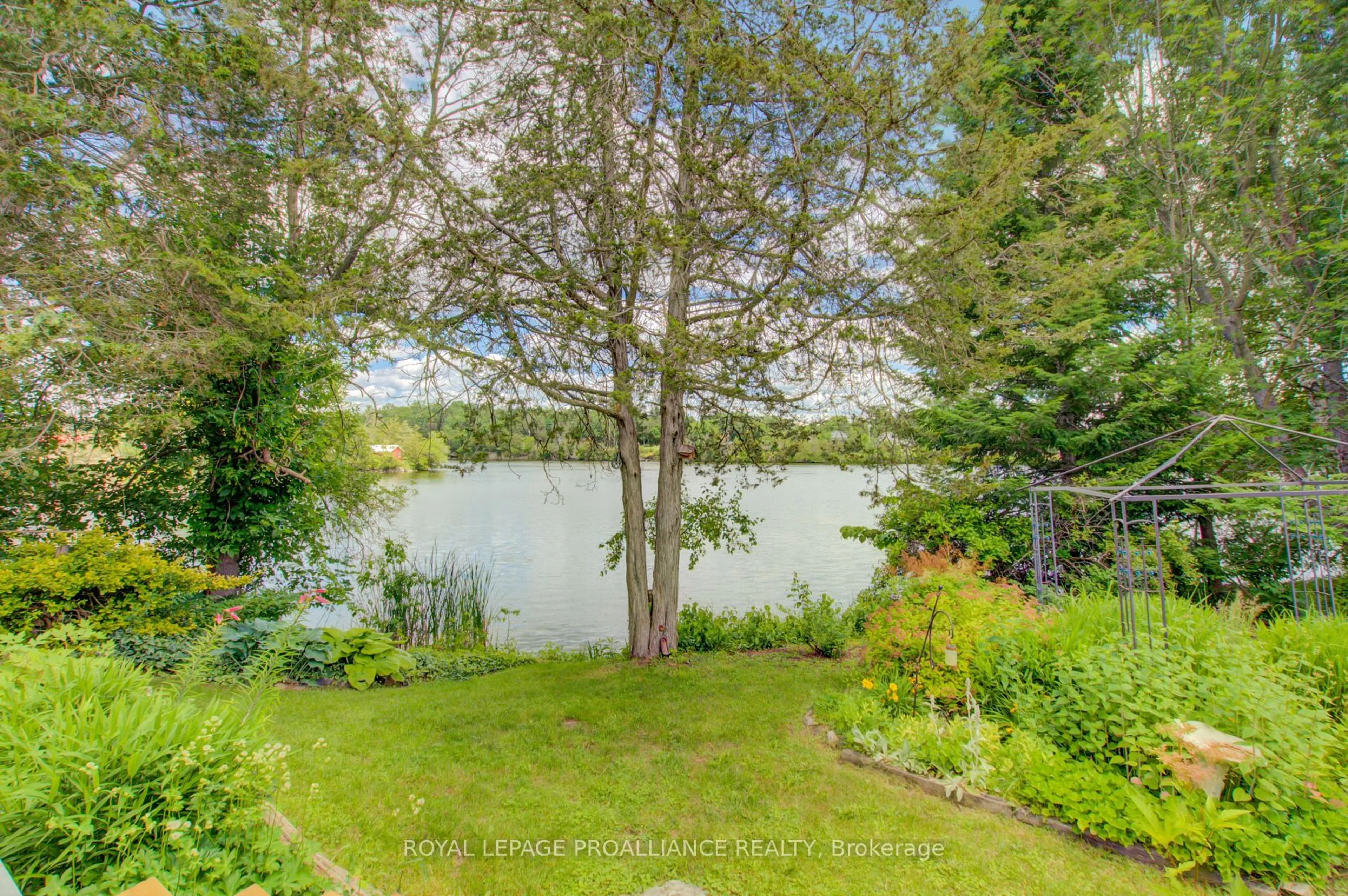 A pic from outside/outdoor area/front of a property/back of a property/a pic from drone, water/lake/river/ocean view for 6531 County Rd 50, Trent Hills Ontario K0L 1L0