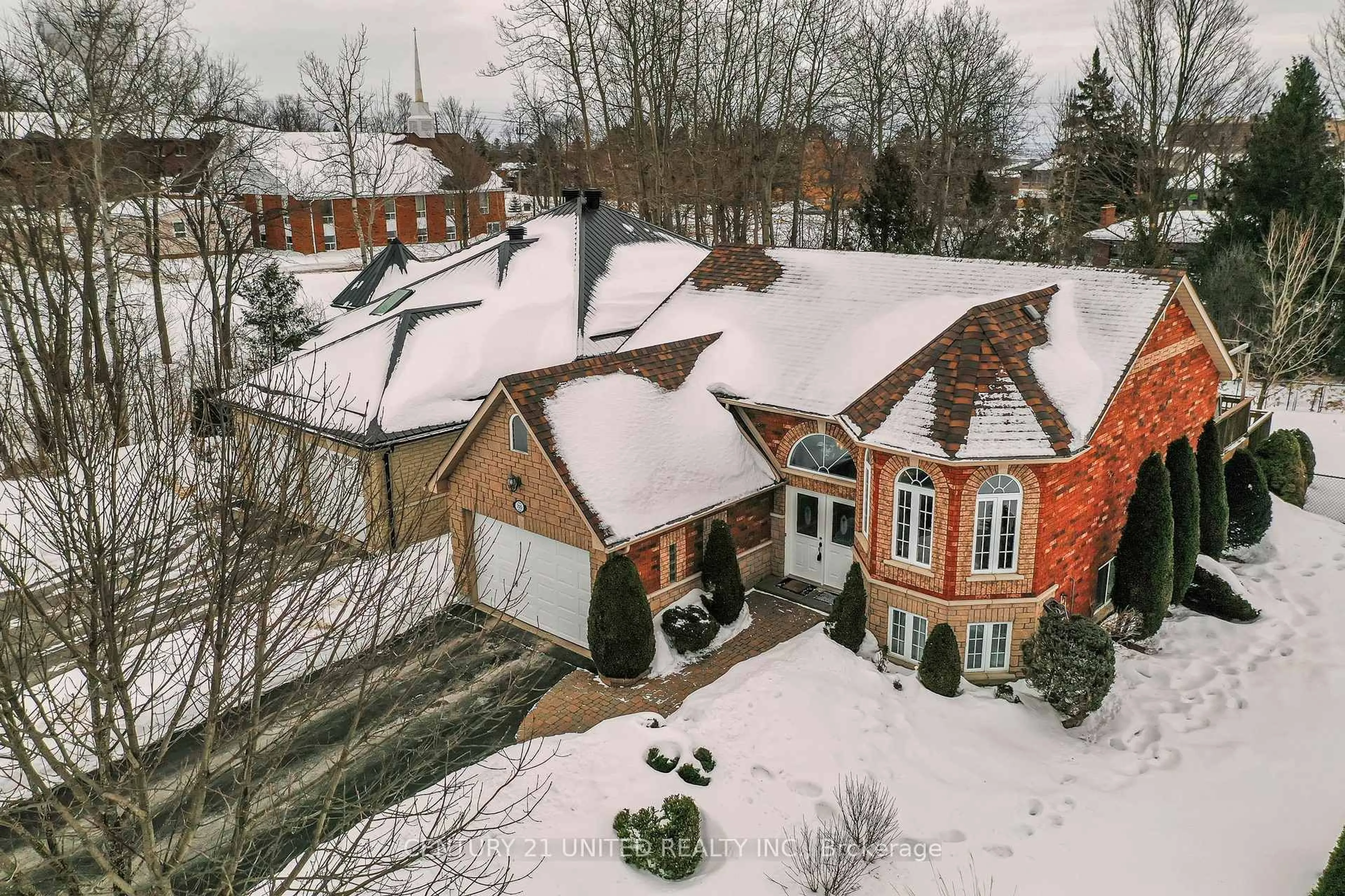 A pic from outside/outdoor area/front of a property/back of a property/a pic from drone, street for 205 O'Dette Rd, Peterborough Ontario K9K 2L4