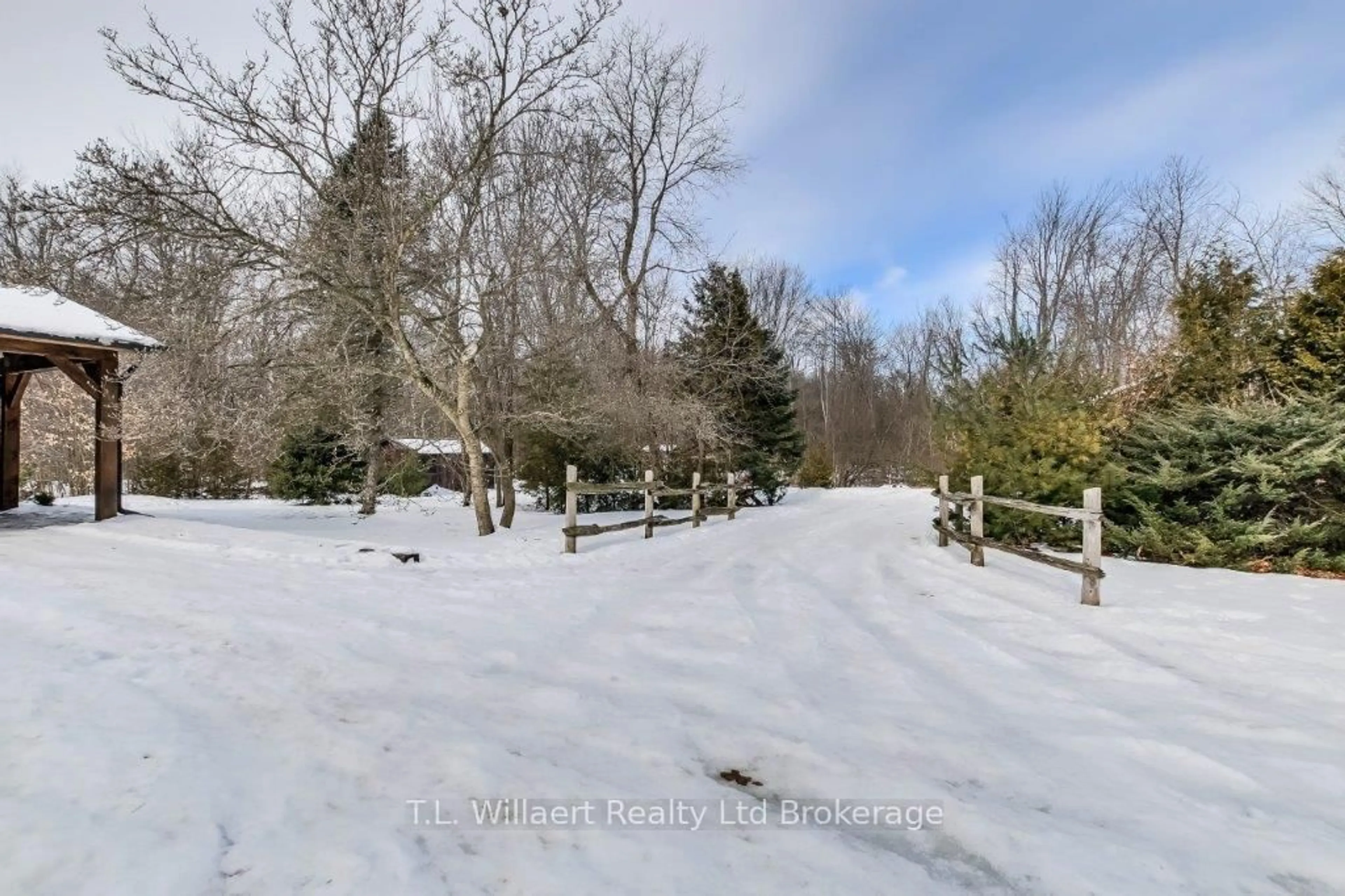 A pic from outside/outdoor area/front of a property/back of a property/a pic from drone, forest/trees view for 1193 Mid-Nwal Tline Rd, Norfolk Ontario N4B 2W4