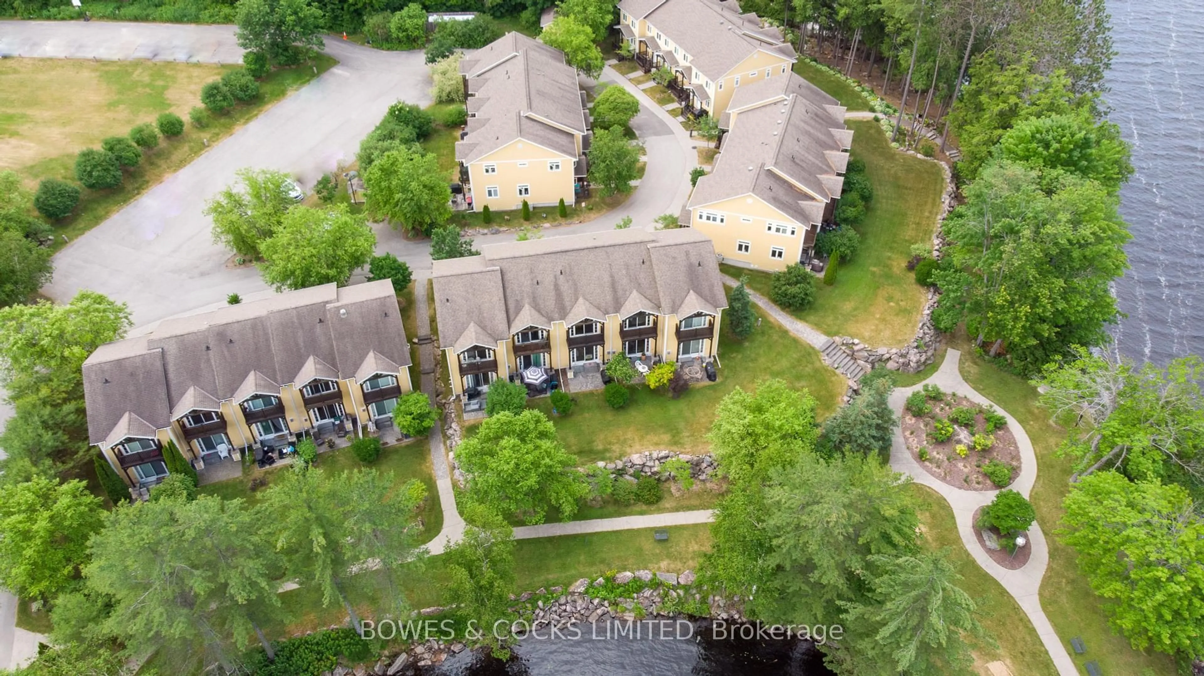 A pic from outside/outdoor area/front of a property/back of a property/a pic from drone, street for 1579 Anstruther Lake Rd #7, North Kawartha Ontario K0L 1A0