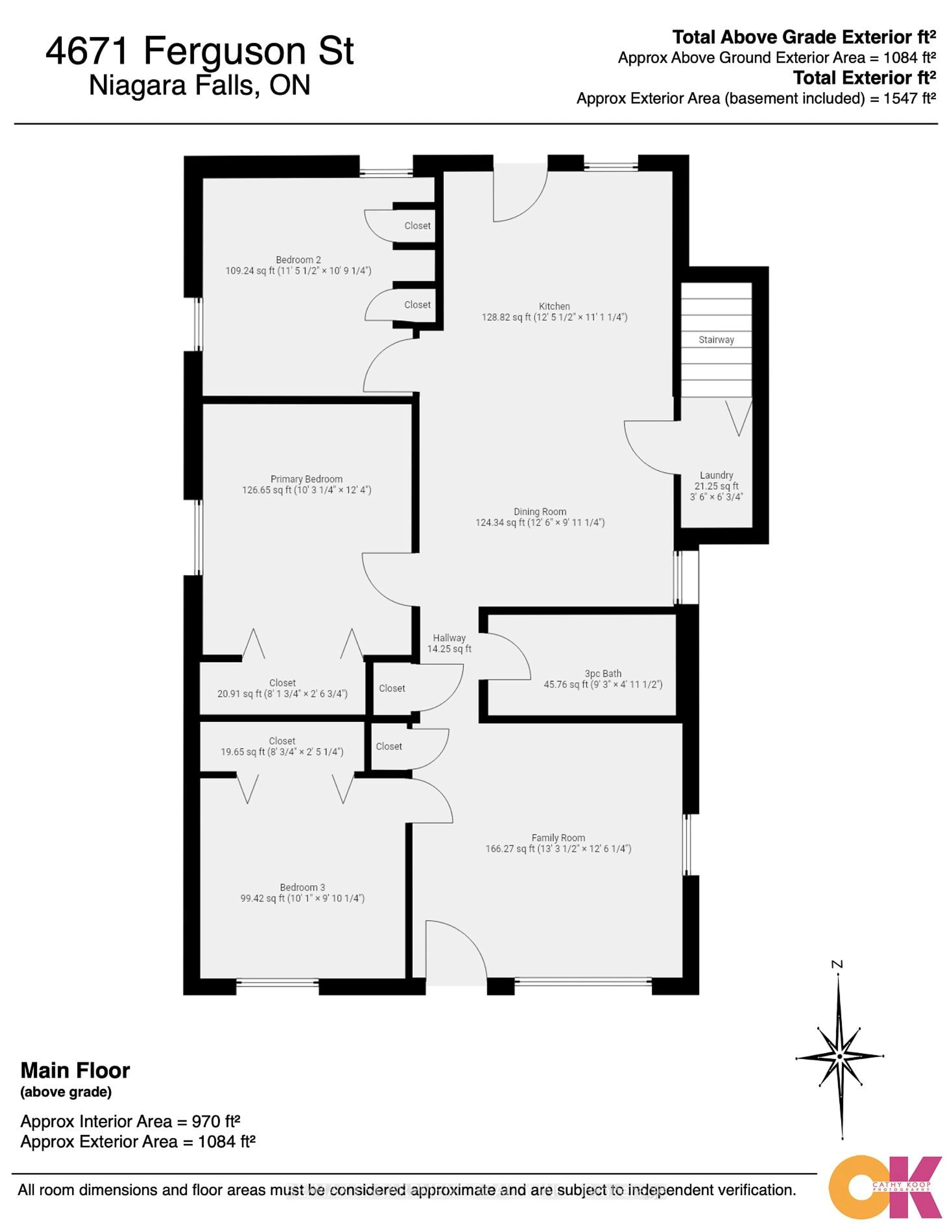 Floor plan for 4671 Ferguson St, Niagara Falls Ontario L2E 2Z3