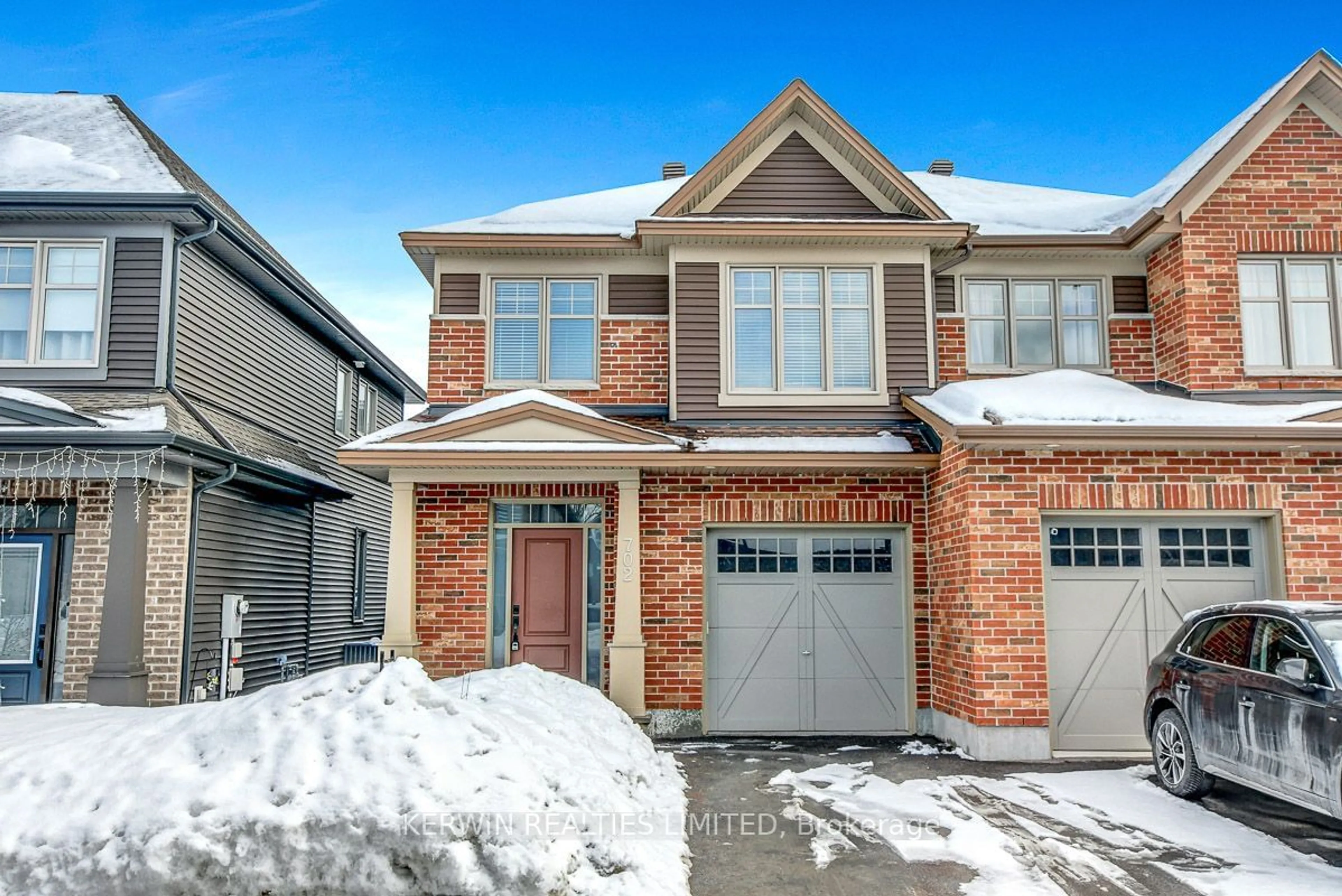 Home with brick exterior material, street for 702 Vivera Pl, Ottawa Ontario K2S 2M8