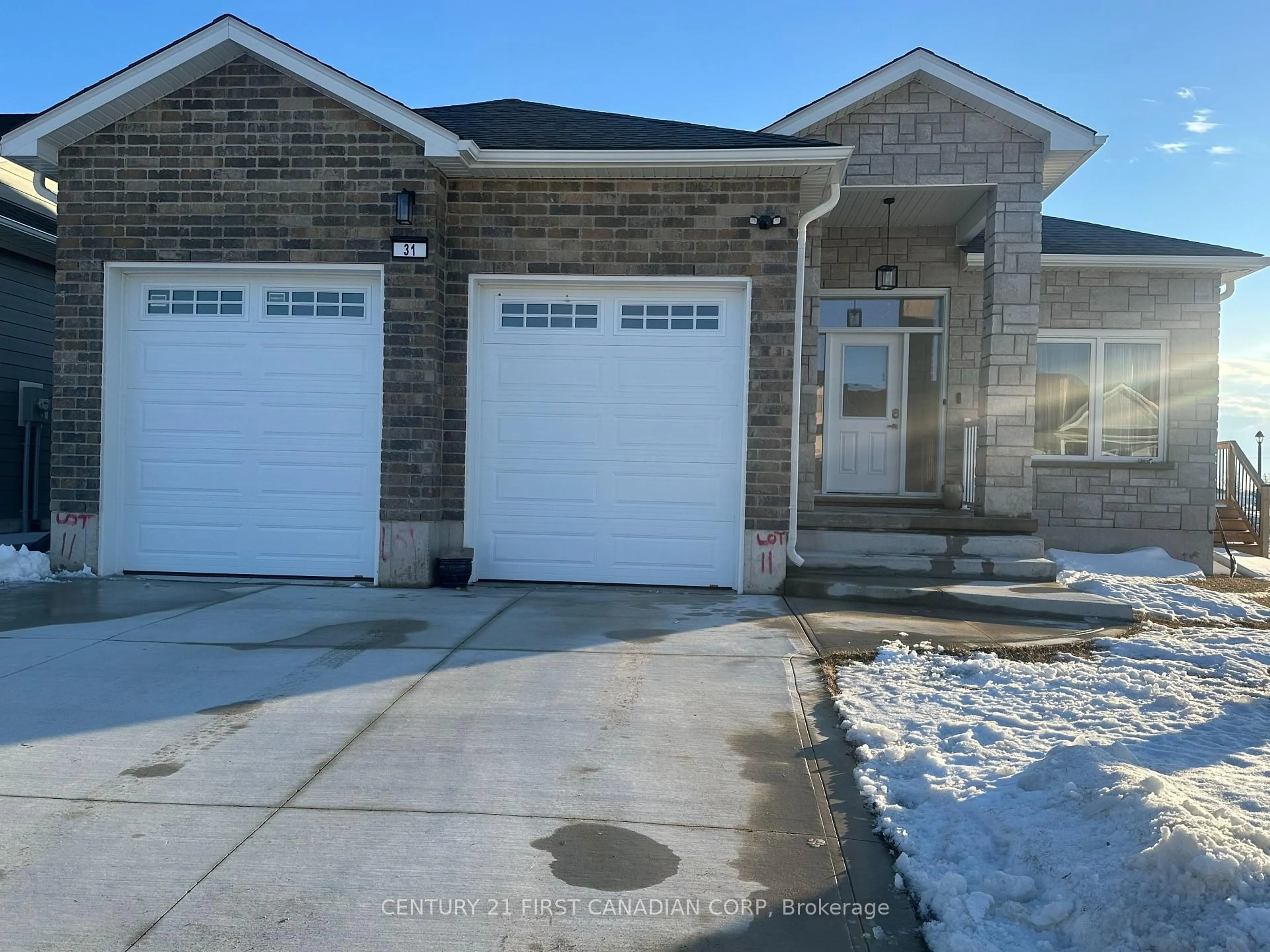 Home with brick exterior material, street for 31 Brooklawn Dr, Lambton Shores Ontario N0M 1T0