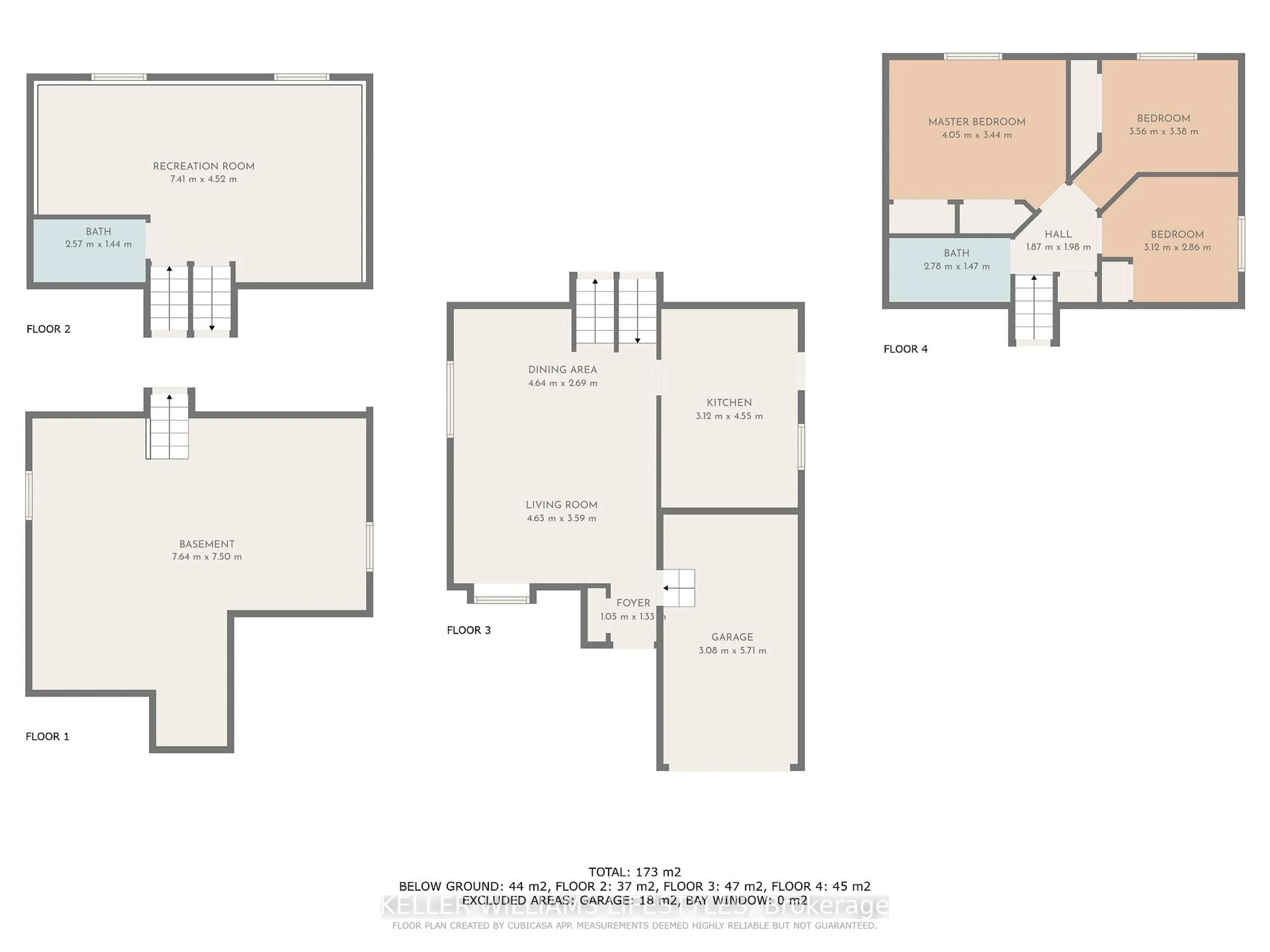 Floor plan for 186 Parkview Dr, Strathroy-Caradoc Ontario N7G 4E9