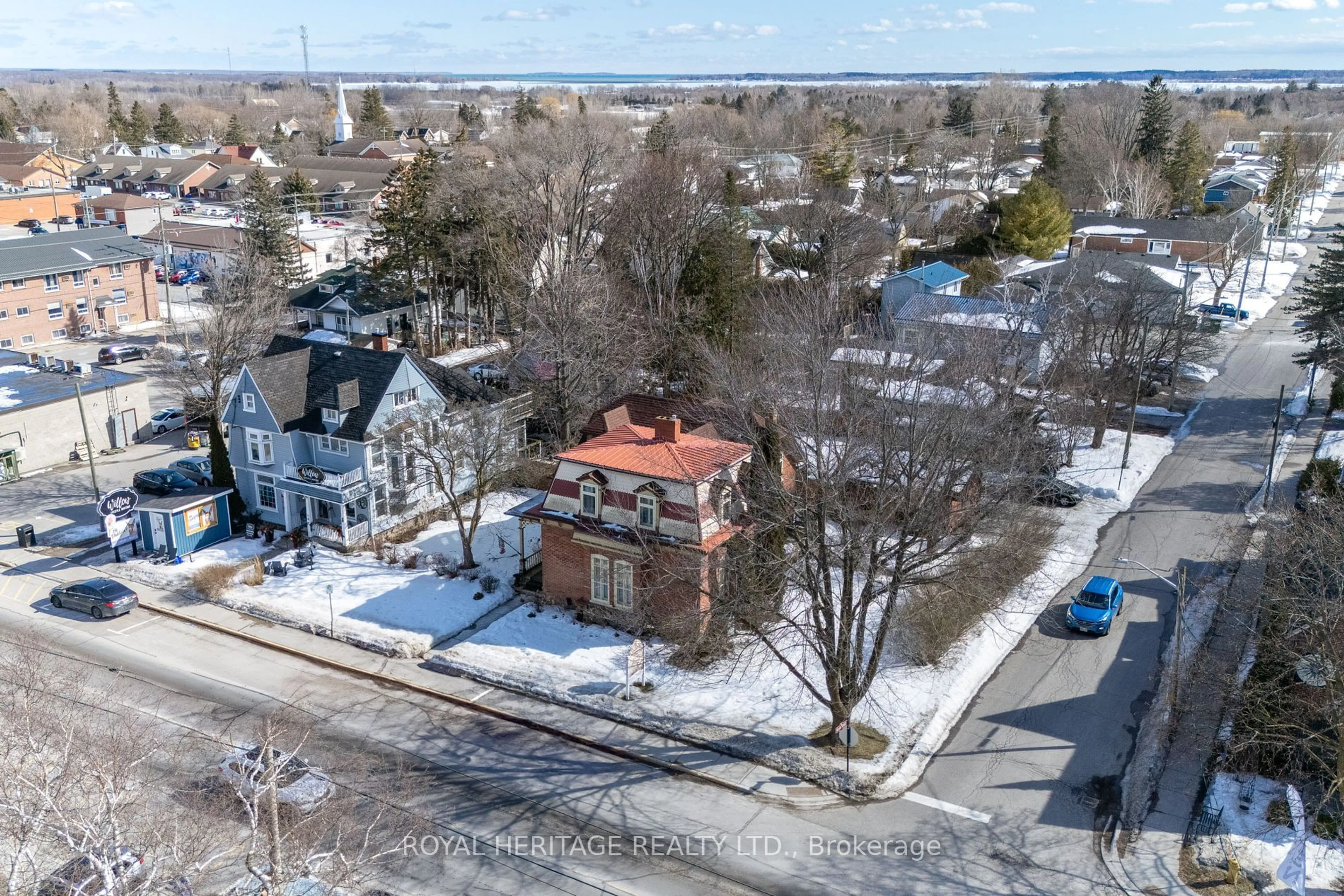 A pic from outside/outdoor area/front of a property/back of a property/a pic from drone, street for 81 Main St, Brighton Ontario K0K 1H0