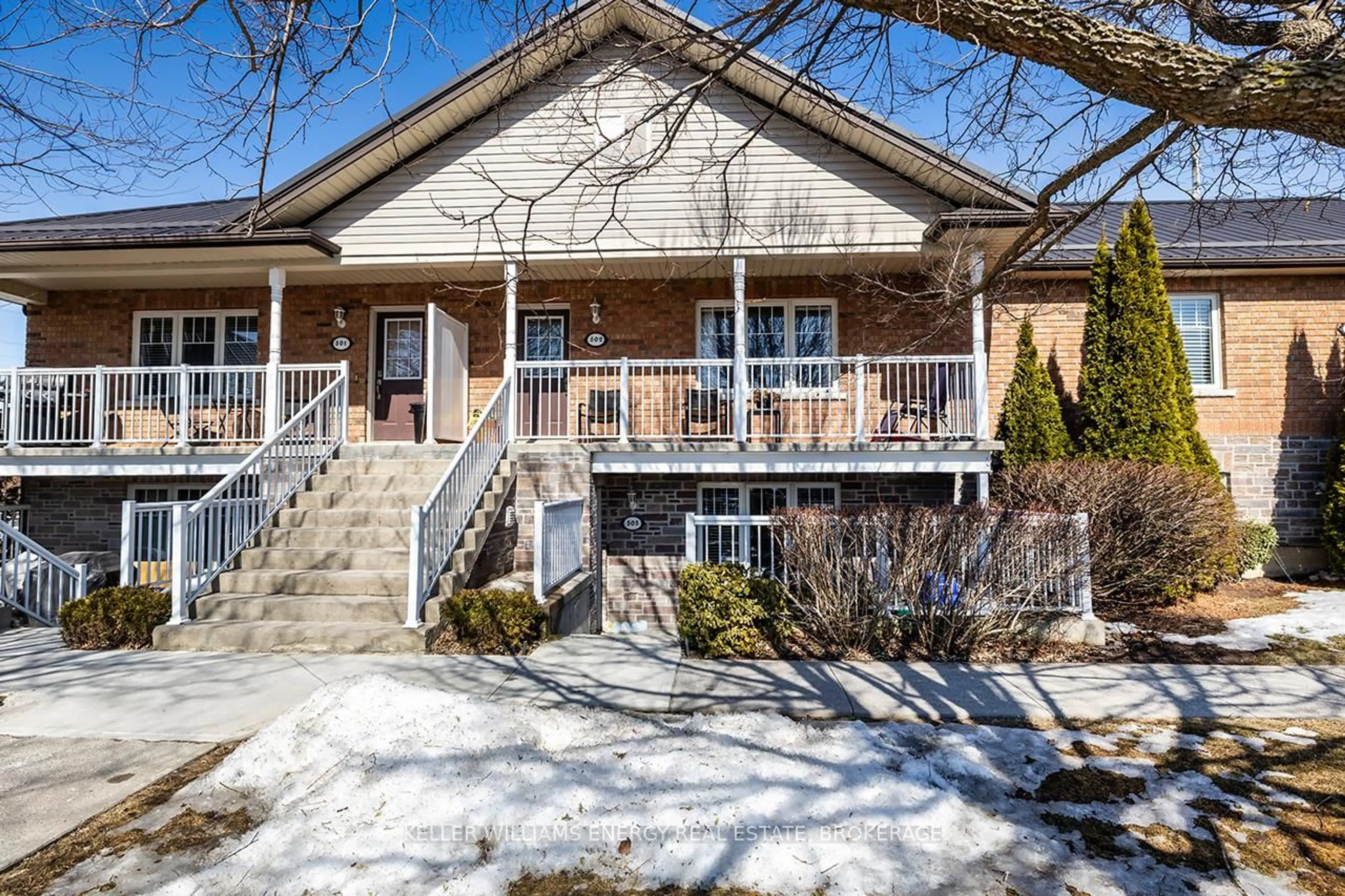 Home with brick exterior material, street for 249 Ruttan Terr #505, Cobourg Ontario K9A 5X6