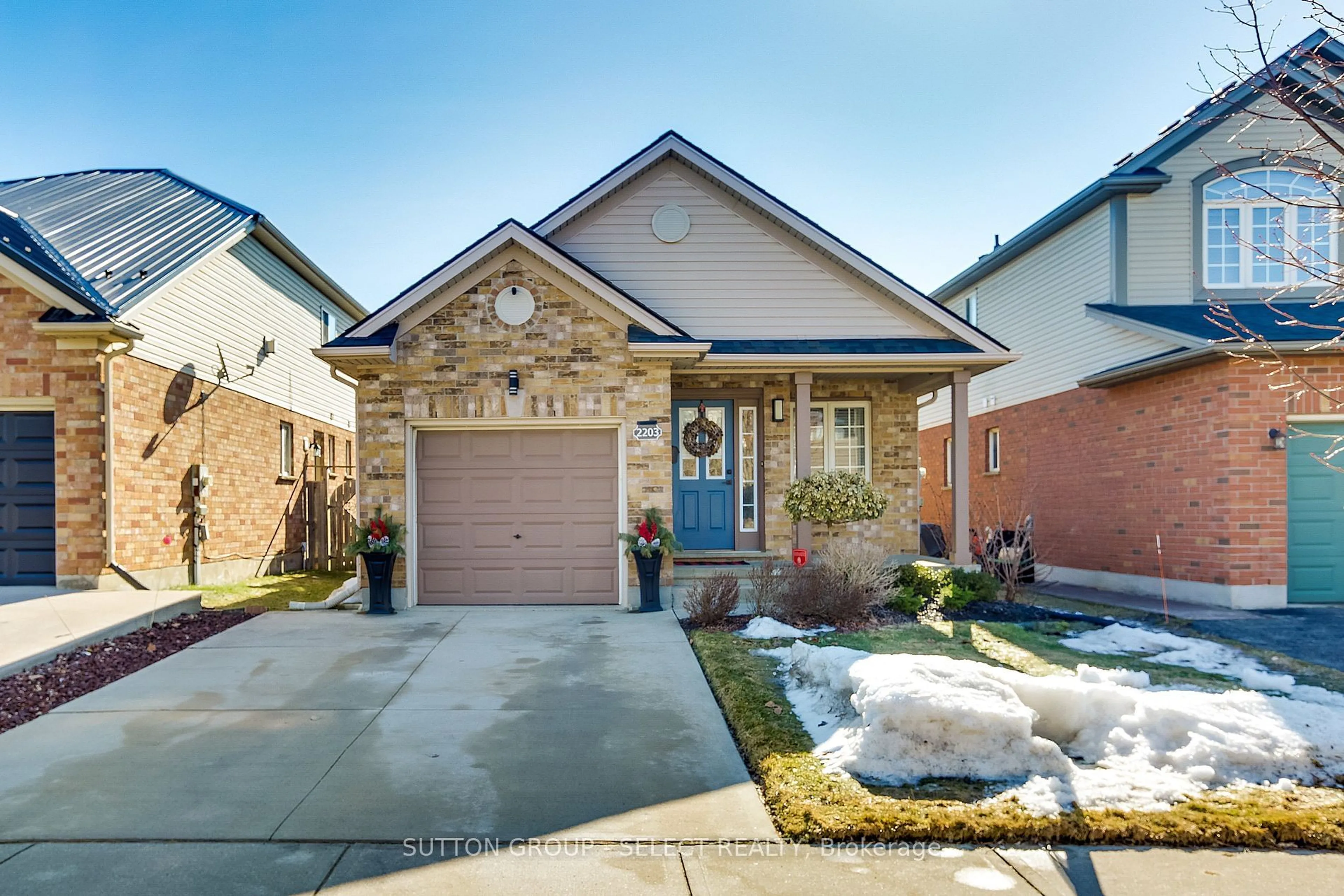 Home with brick exterior material, street for 2203 Meadowgate Blvd, London Ontario N6M 1L6