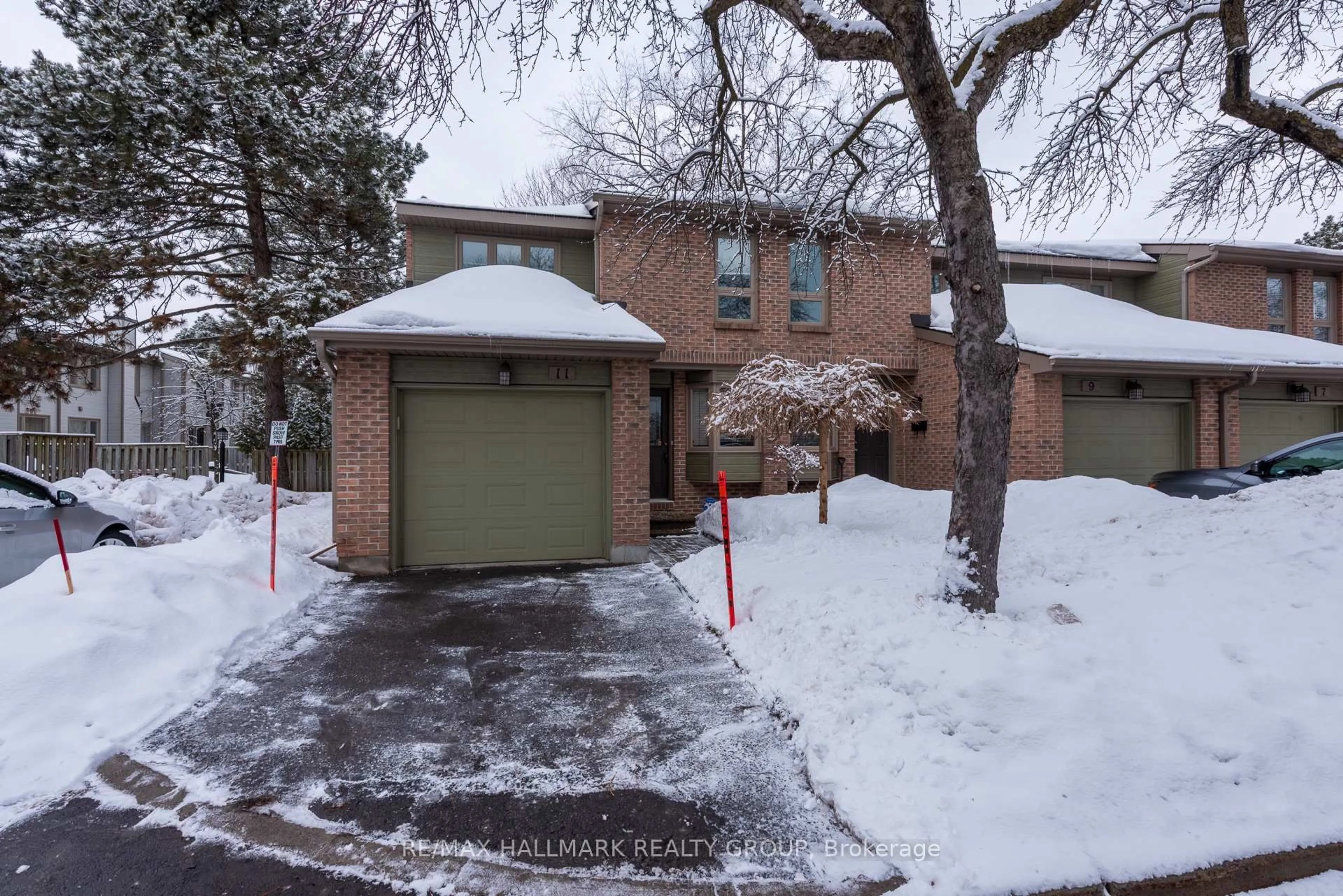 A pic from outside/outdoor area/front of a property/back of a property/a pic from drone, street for 710 Coronation Ave #11, Ottawa Ontario K1G 4G7