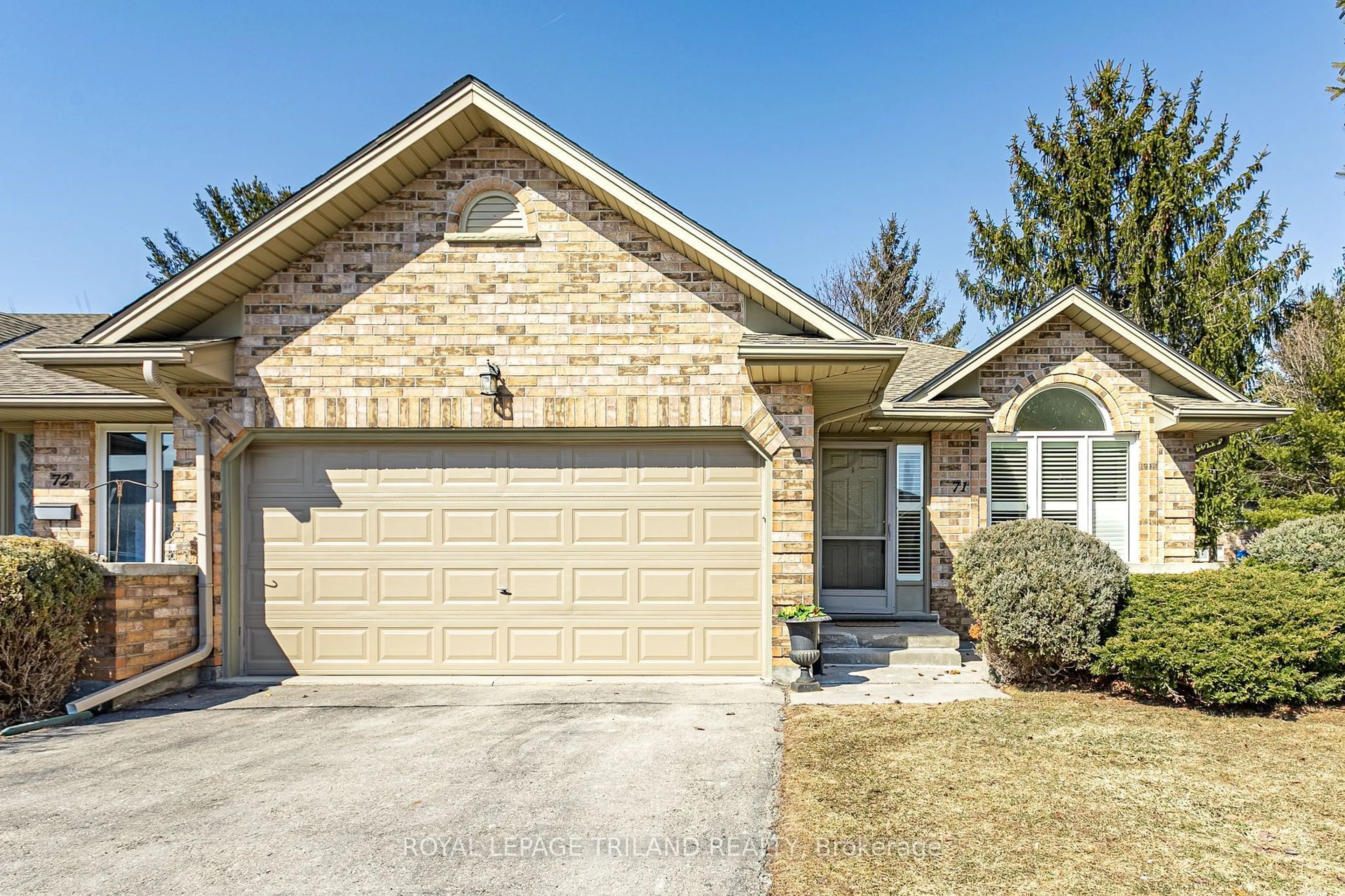 Home with brick exterior material, street for 1241 BEAVERBROOK Ave #71, London Ontario N6H 5P1