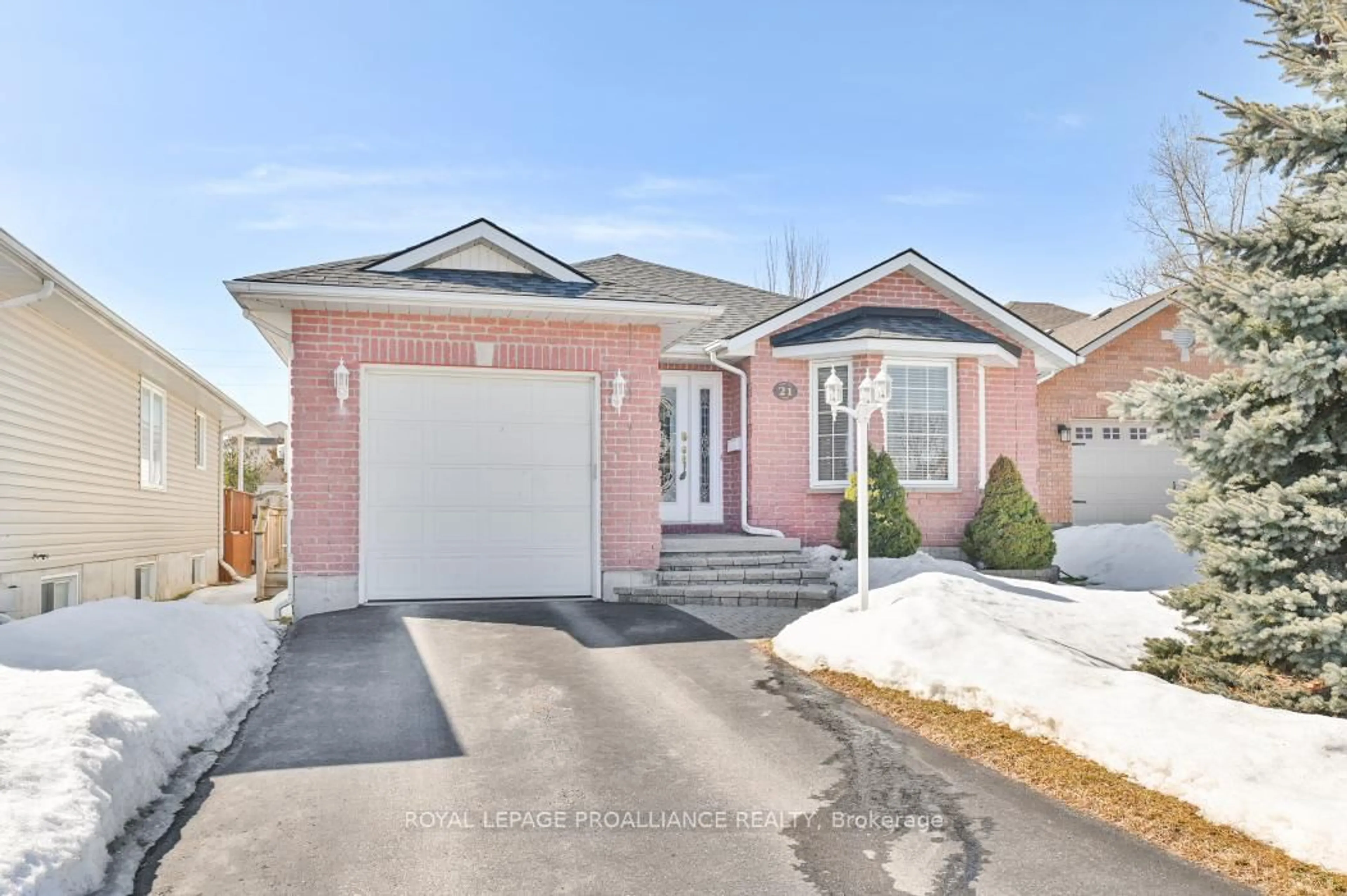 Home with brick exterior material, street for 21 Moira Lea Crt, Belleville Ontario K8N 0L3