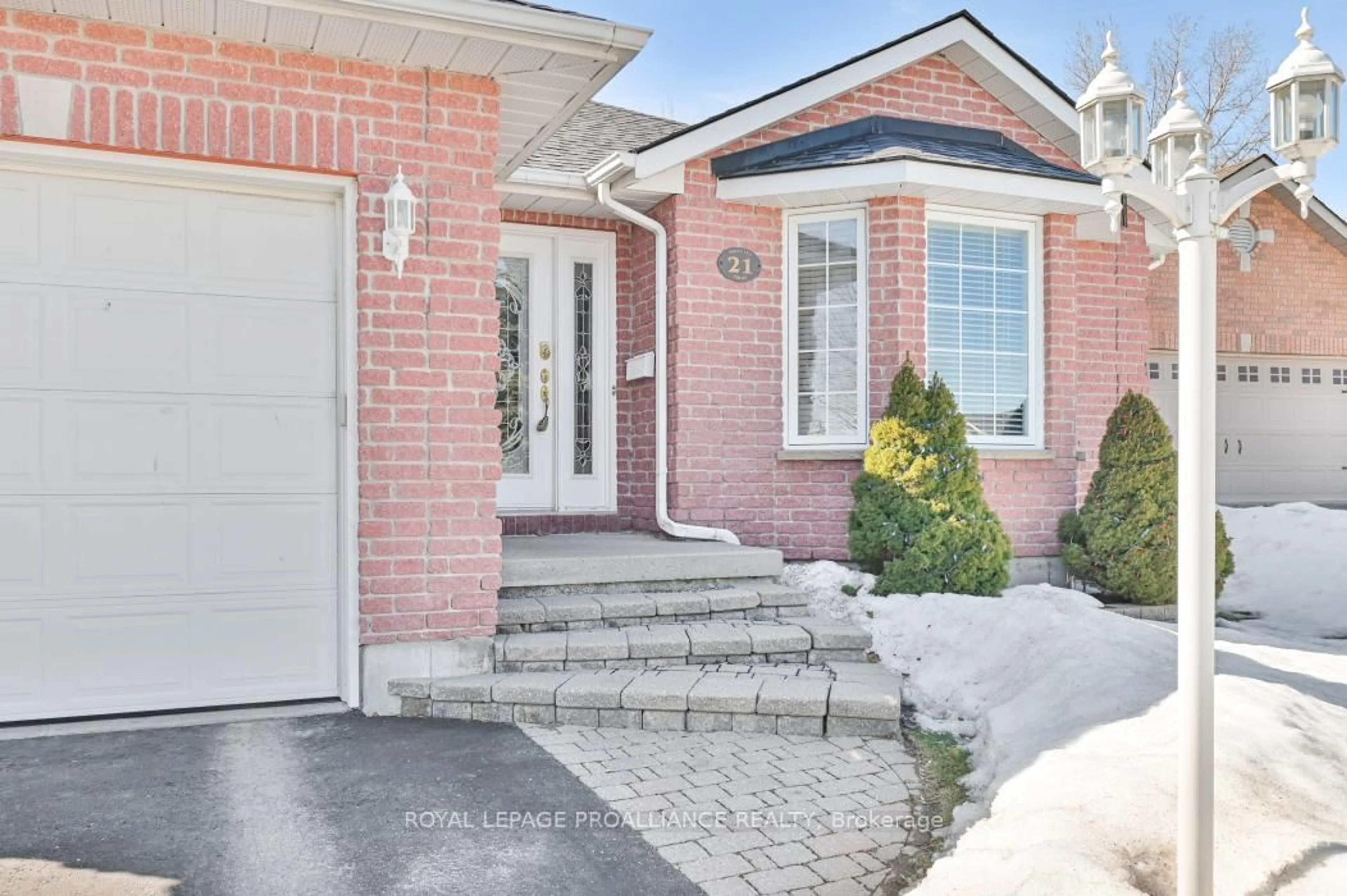 Home with brick exterior material, street for 21 Moira Lea Crt, Belleville Ontario K8N 0L3