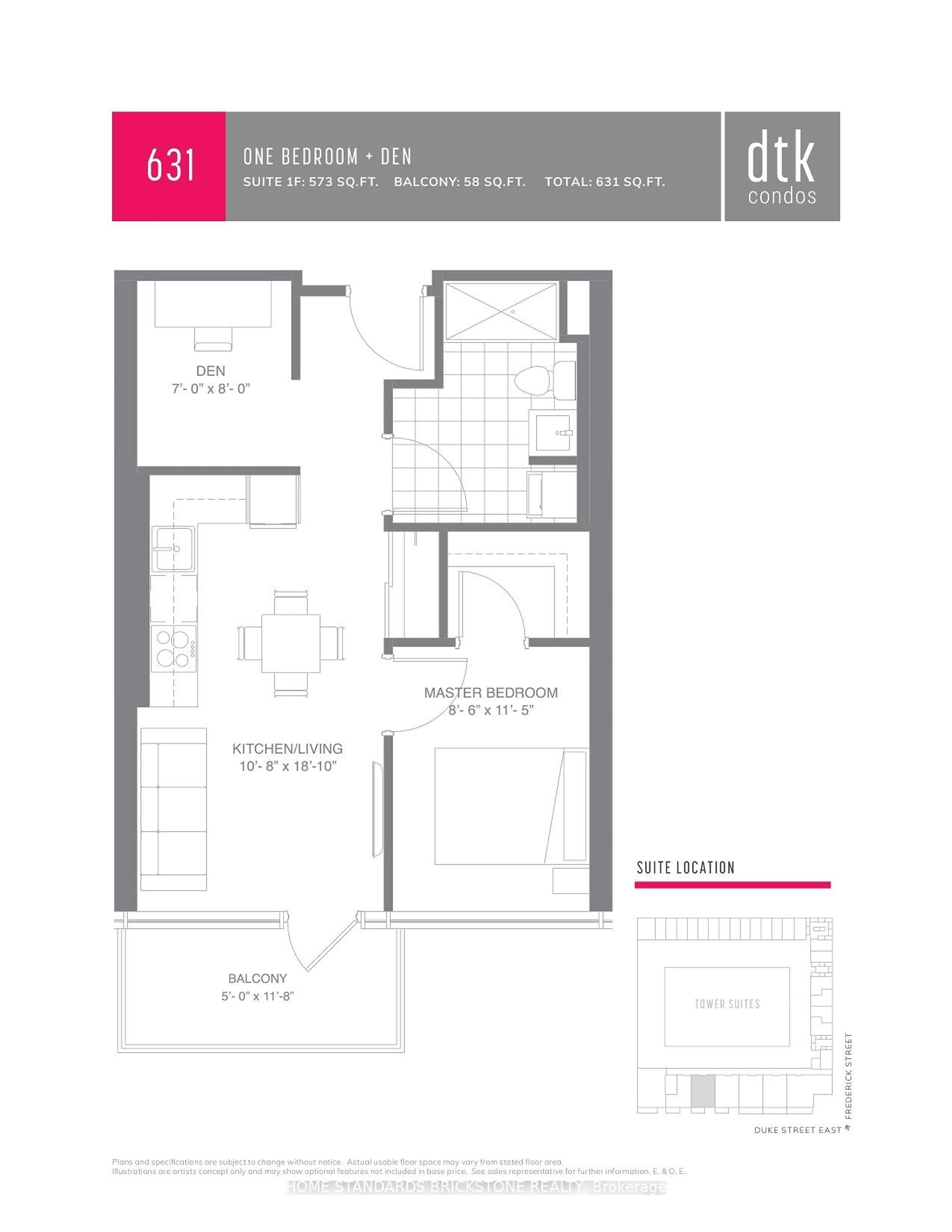 Floor plan for 60 Frederick St #405, Kitchener Ontario N2H 0C7