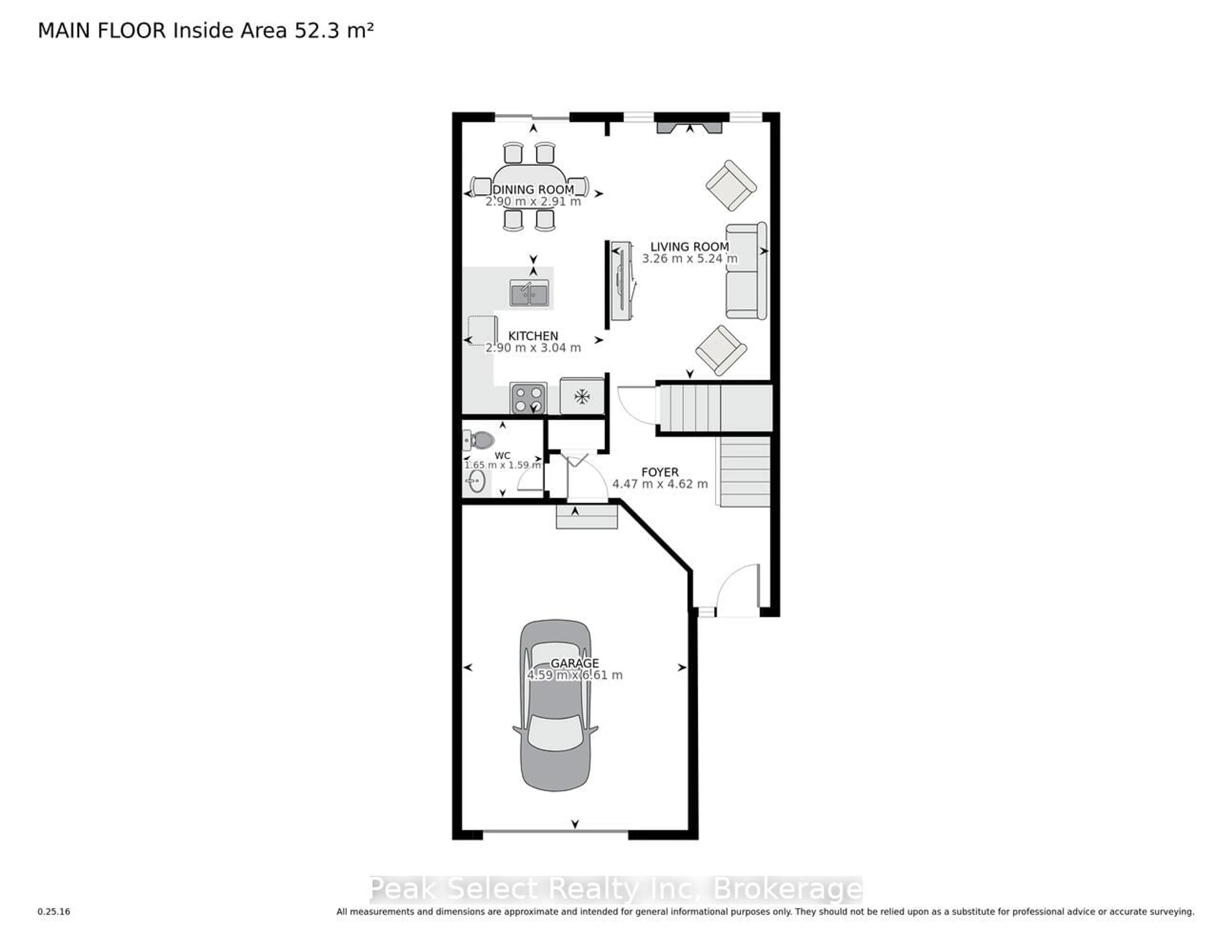 Floor plan for 1A Maxwell St, St. Marys Ontario N4X 1C6