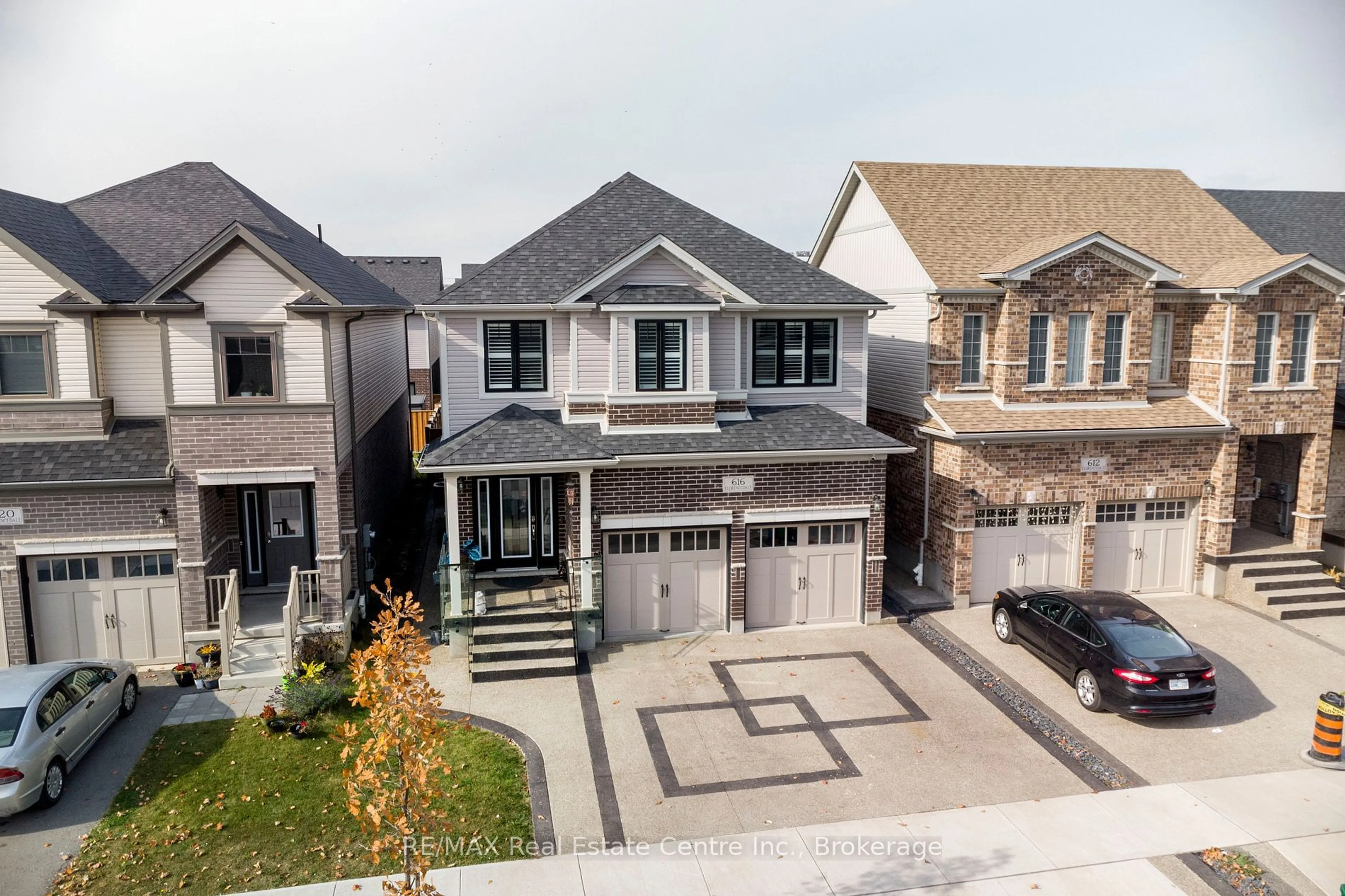 A pic from outside/outdoor area/front of a property/back of a property/a pic from drone, street for 616 Florencedale Cres, Kitchener Ontario N2R 0N4