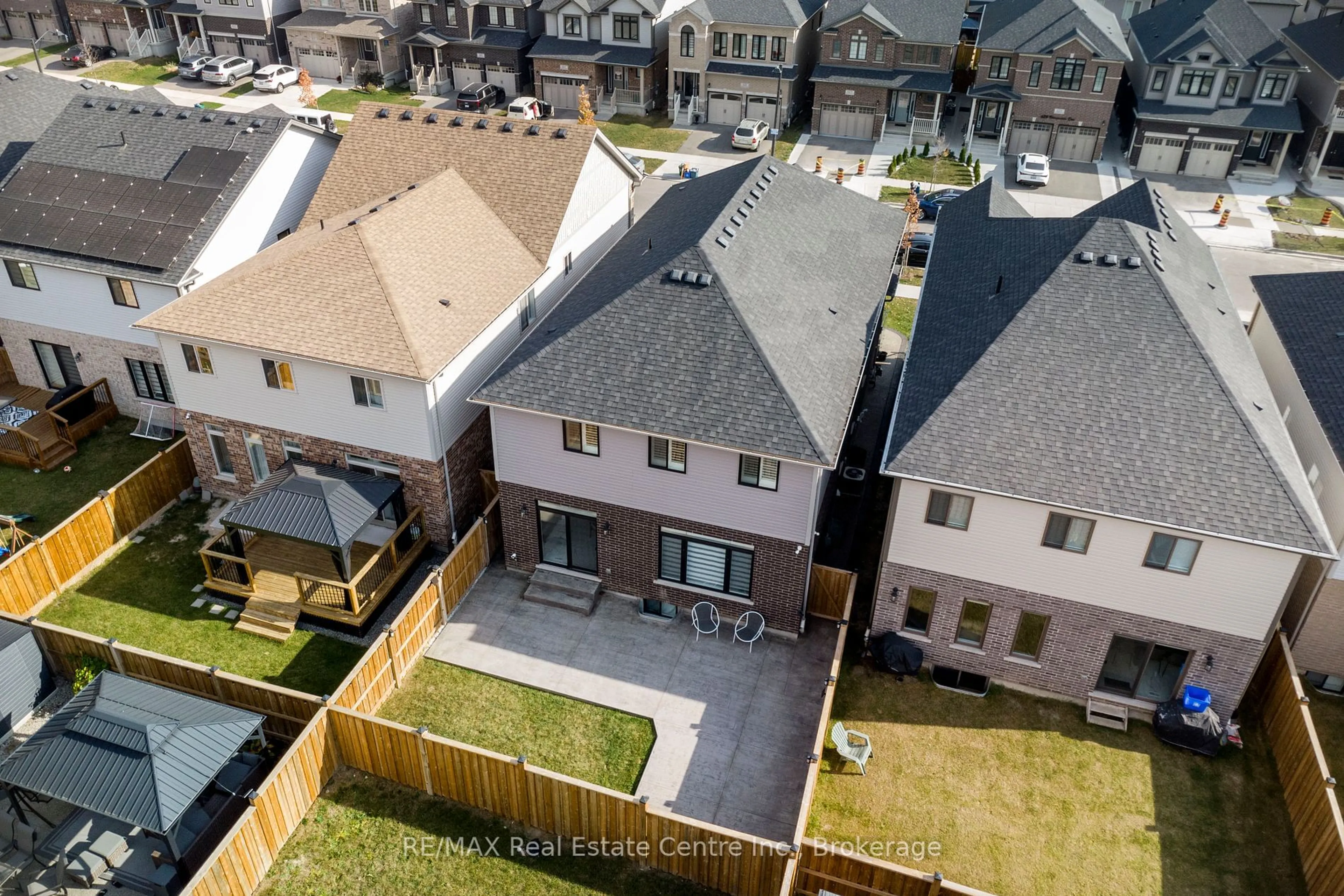 A pic from outside/outdoor area/front of a property/back of a property/a pic from drone, street for 616 Florencedale Cres, Kitchener Ontario N2R 0N4