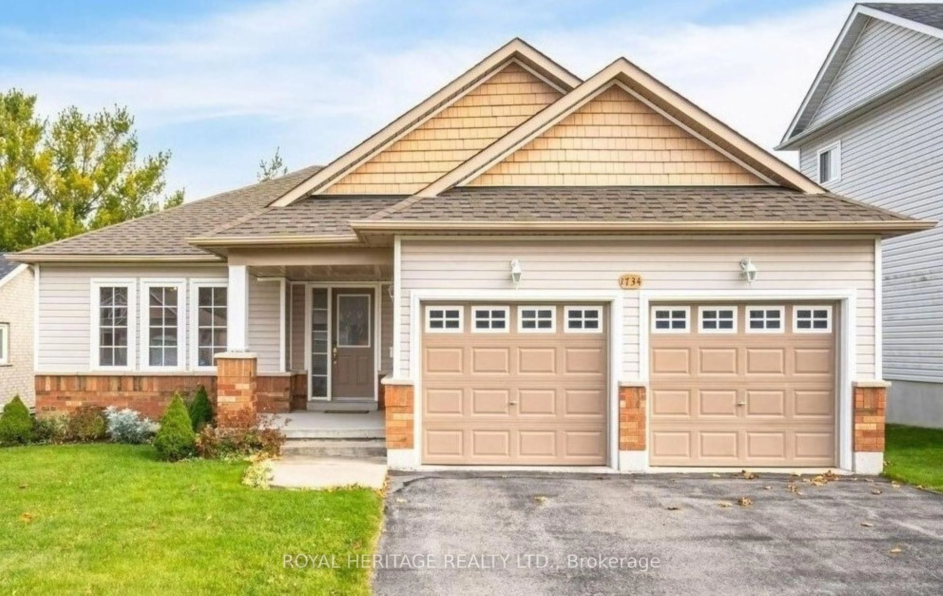 Home with brick exterior material, street for 1734 Ravenwood Dr, Peterborough West Ontario K9K 2P6