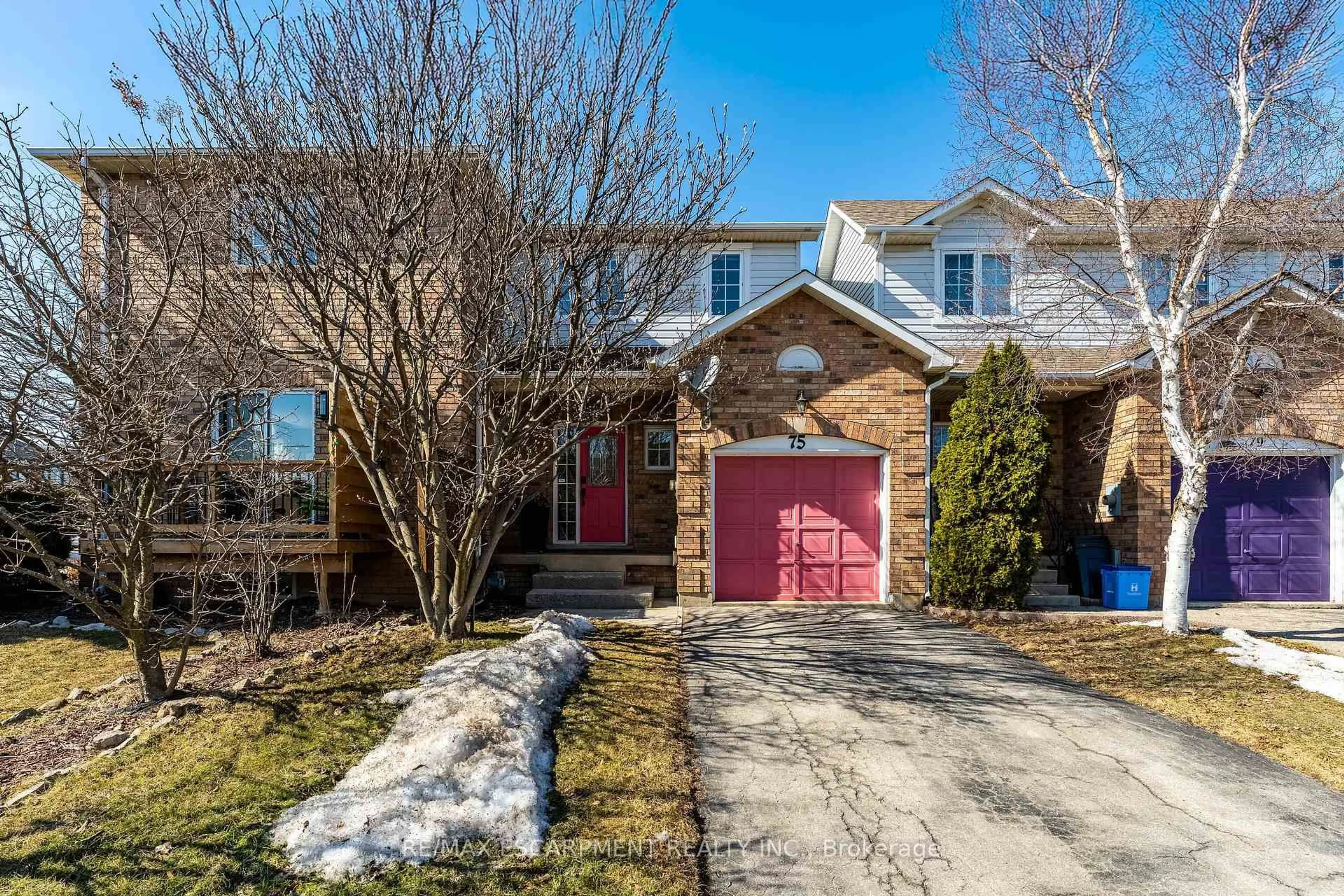 Home with brick exterior material, street for 75 Kildonan Cres, Hamilton Ontario L8P 0P8