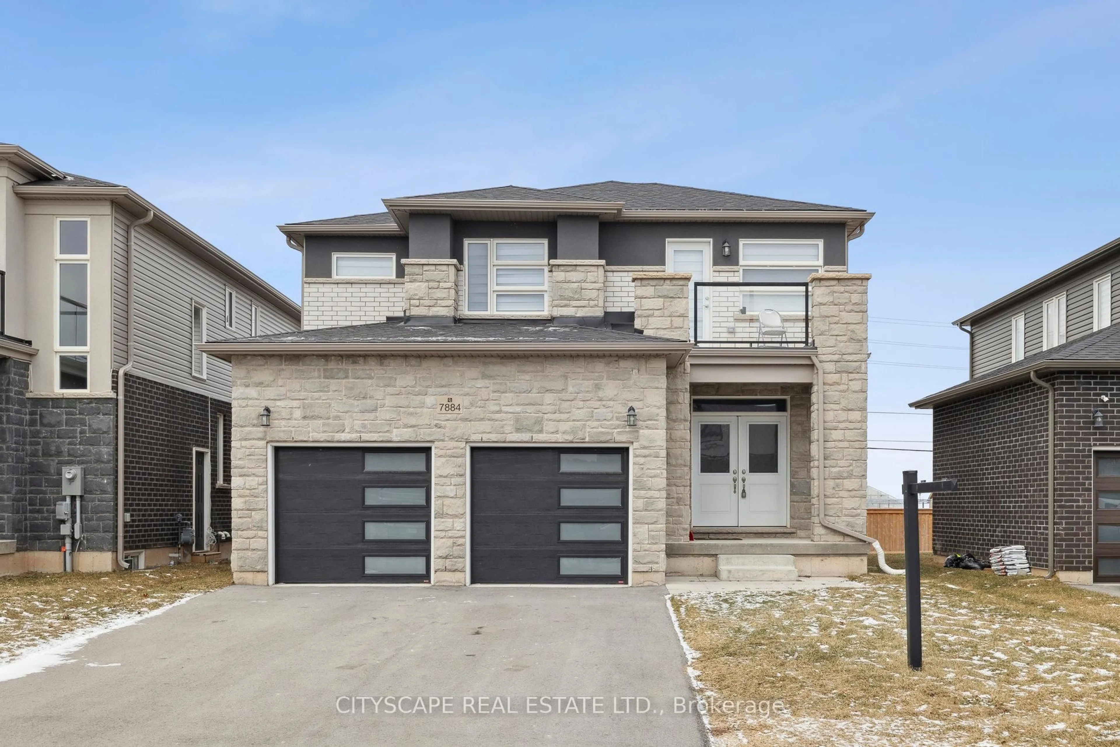 Home with brick exterior material, street for 7884 Seabiscuit Dr, Niagara Falls Ontario L2H 3T9