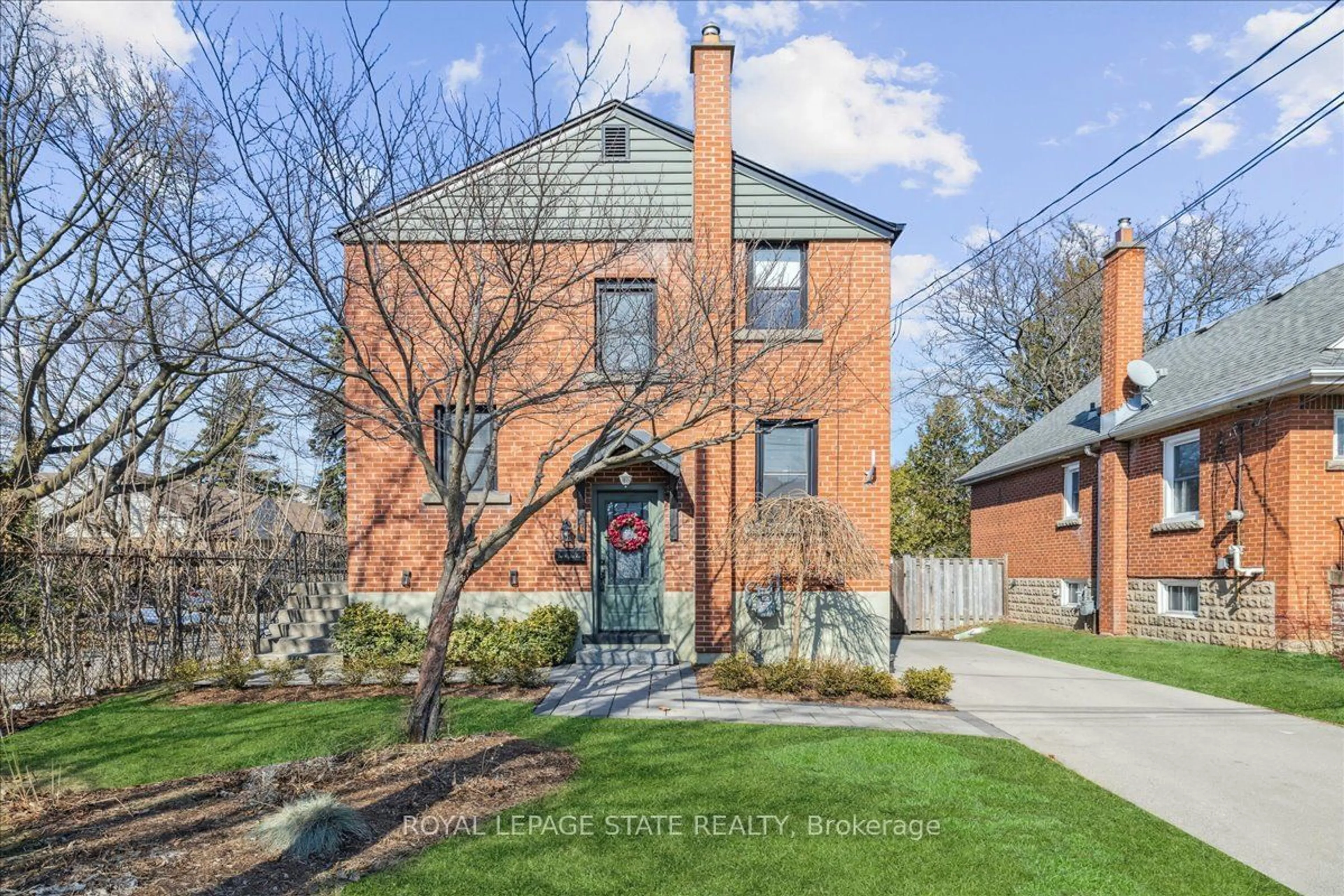 Home with brick exterior material, street for 1 Alpine Ave, Hamilton Ontario L9A 1A4