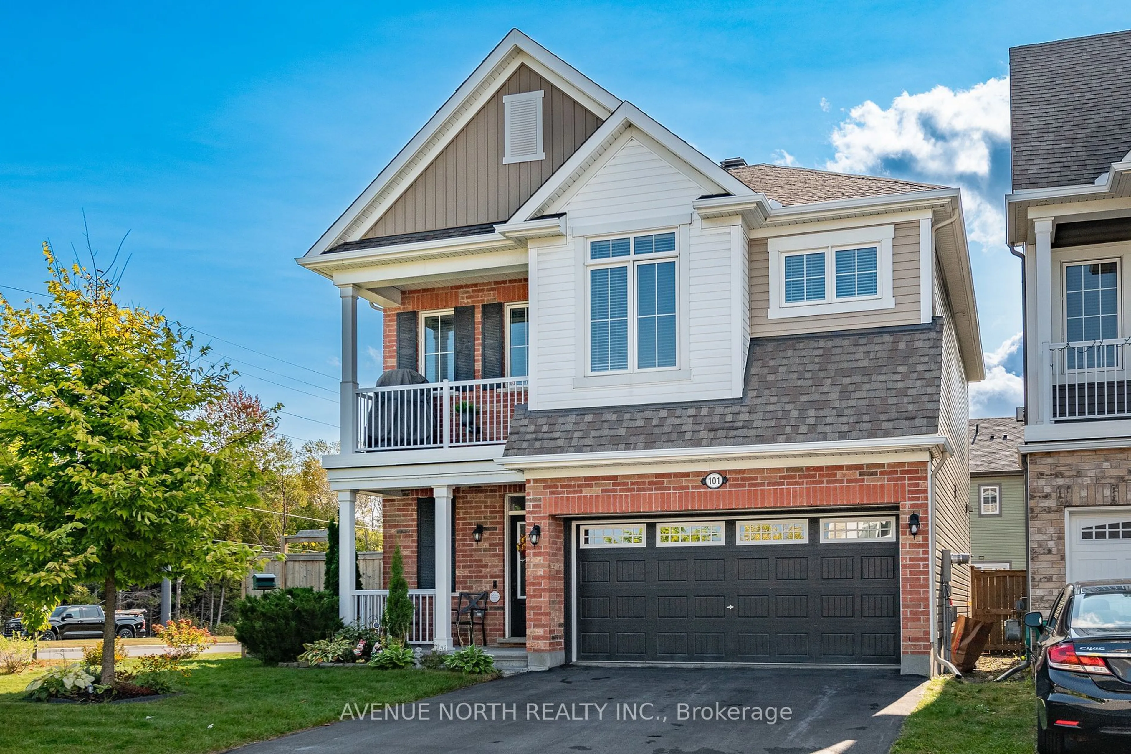 Home with brick exterior material, street for 101 Solaris Dr, Kanata Ontario K2M 0M1