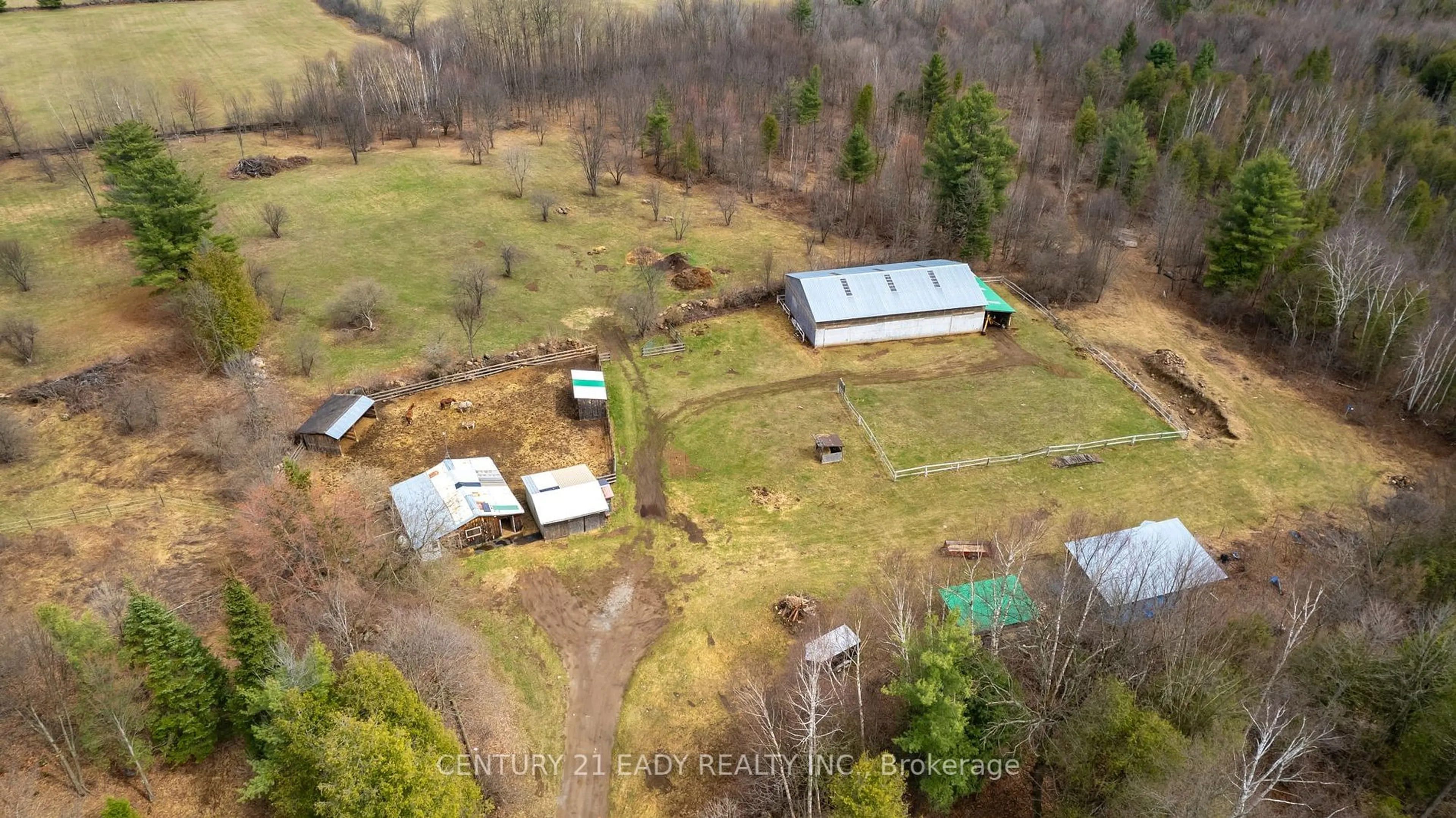 A pic from outside/outdoor area/front of a property/back of a property/a pic from drone, building for 754 Crooked Rapids Rd, Eganville Ontario K0J 1T0