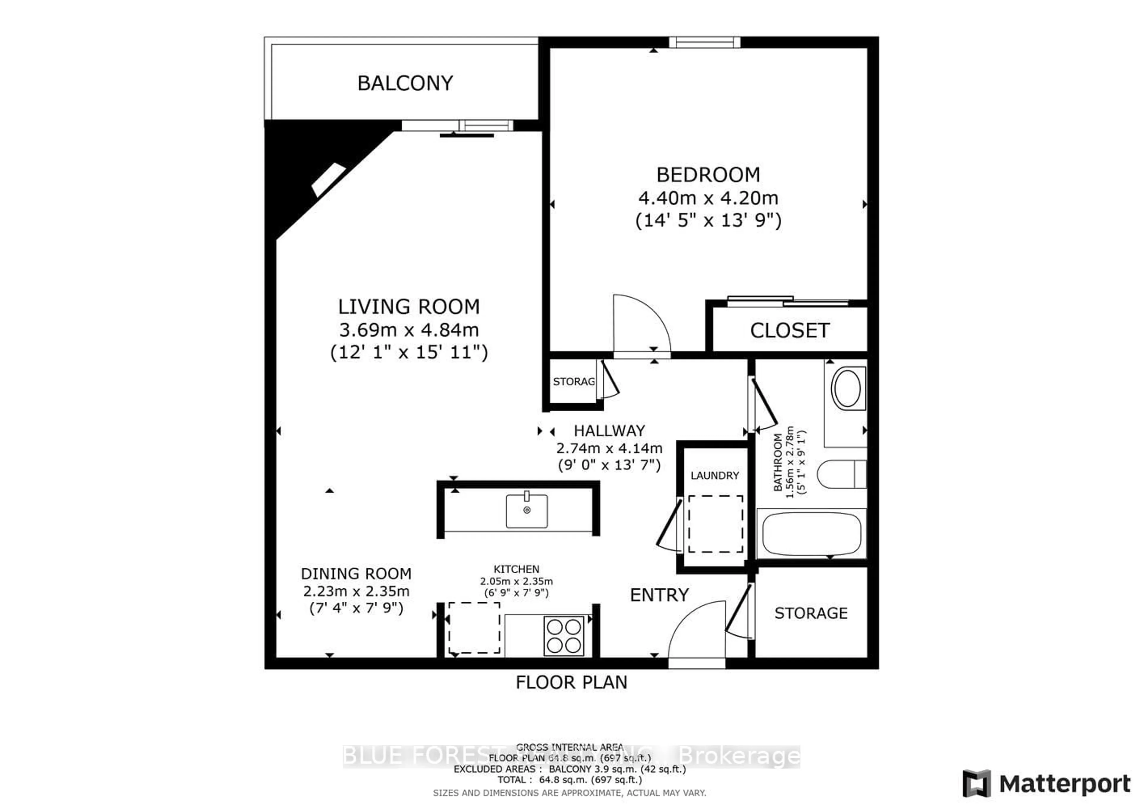 Floor plan for 136 Conway Dr #72, London Ontario N6E 3N1