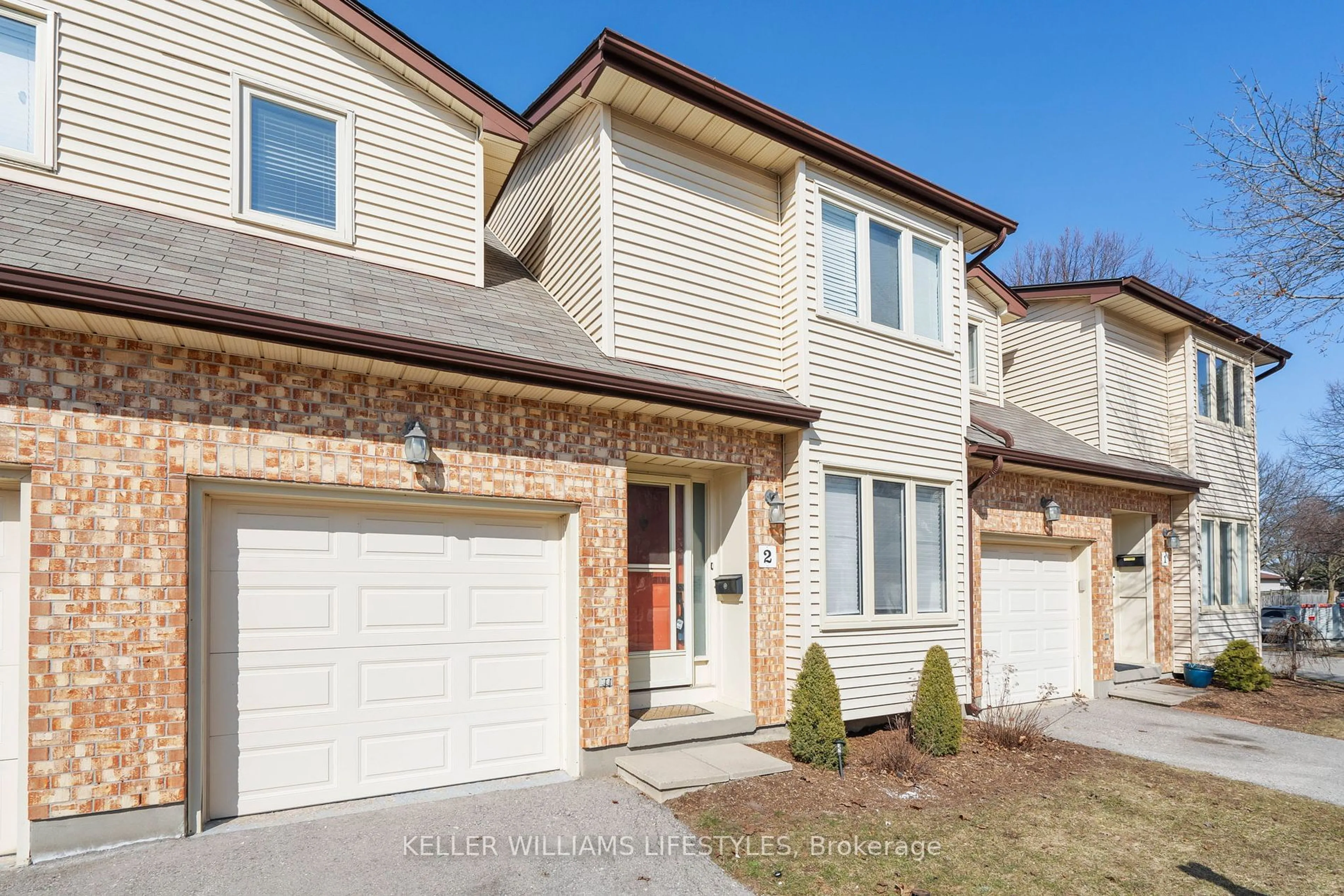 Home with brick exterior material, street for 308 Conway Dr #2, London Ontario N6E 3N9