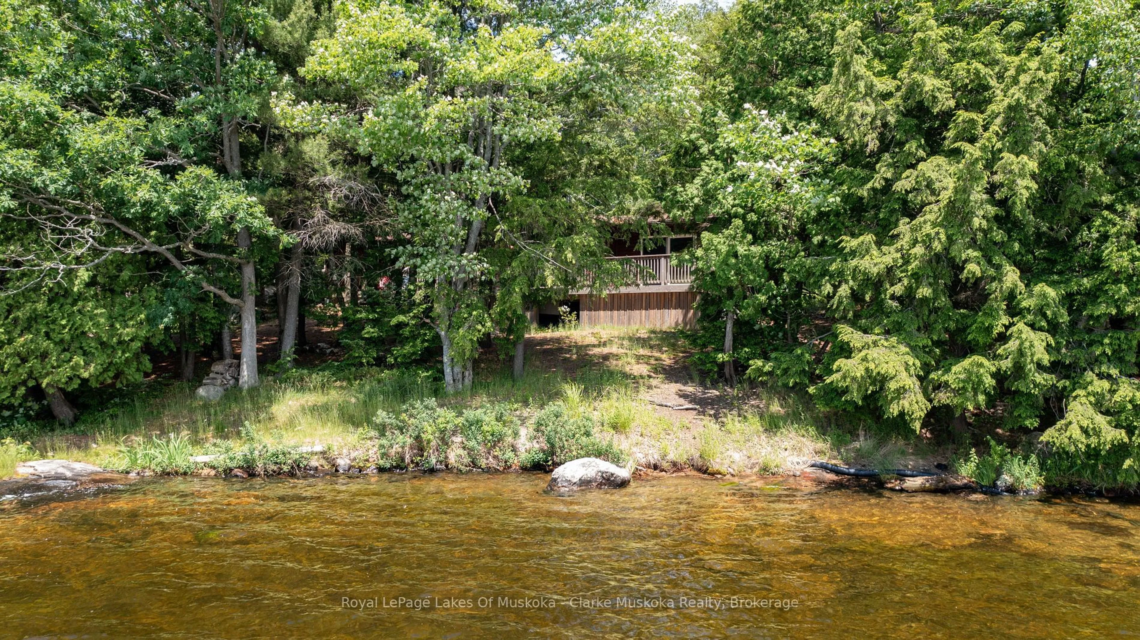 A pic from outside/outdoor area/front of a property/back of a property/a pic from drone, water/lake/river/ocean view for 215 Crane Lake Water N/A, The Archipelago Ontario P2A 0B7