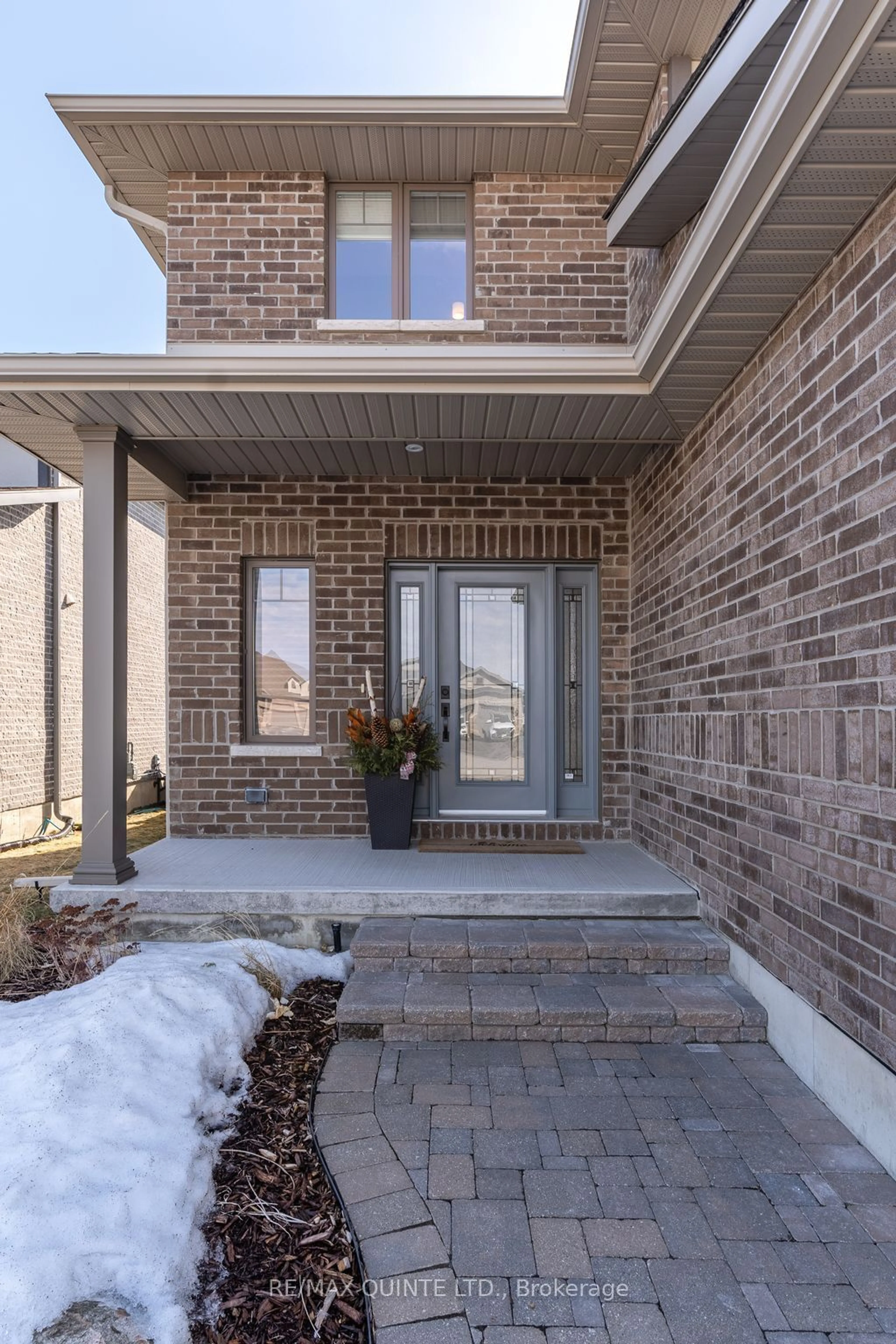 Home with brick exterior material, street for 4 Trinity Crt, Belleville Ontario K8N 0E7