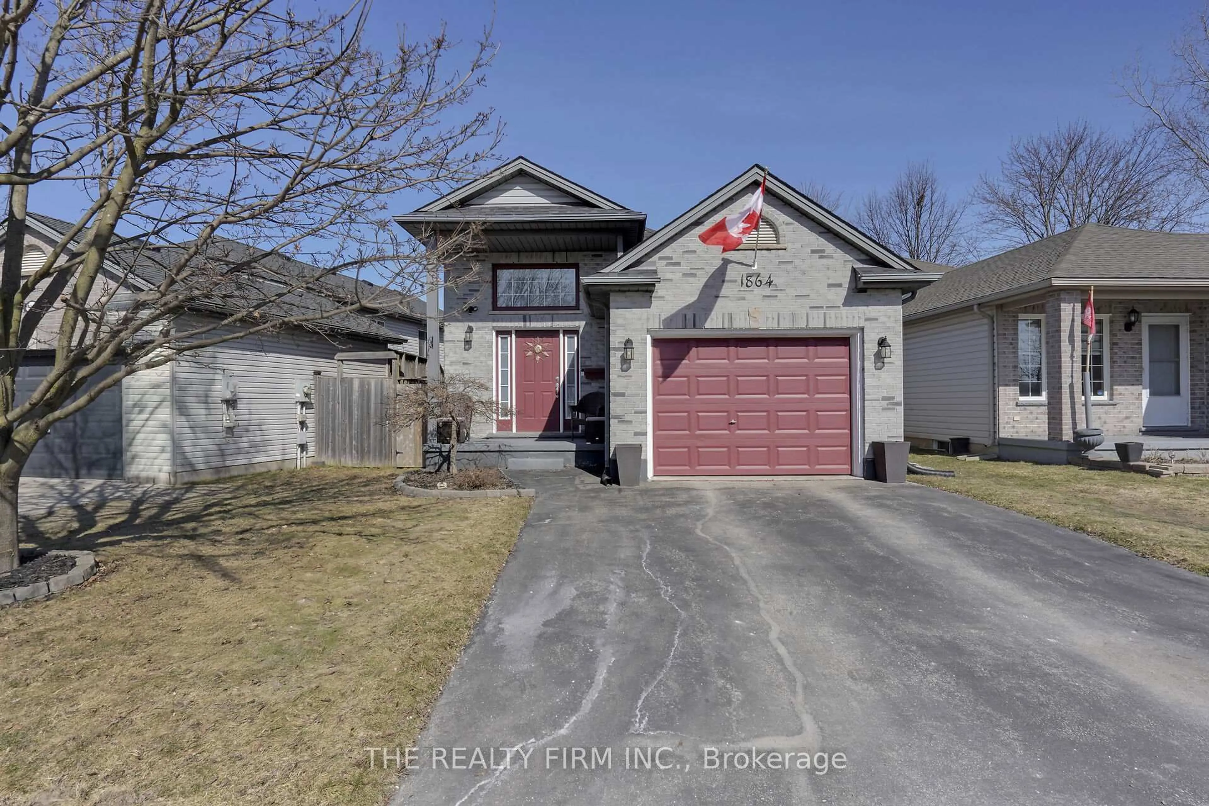 Home with brick exterior material, street for 1864 Marconi Blvd, London Ontario N5V 4Y3