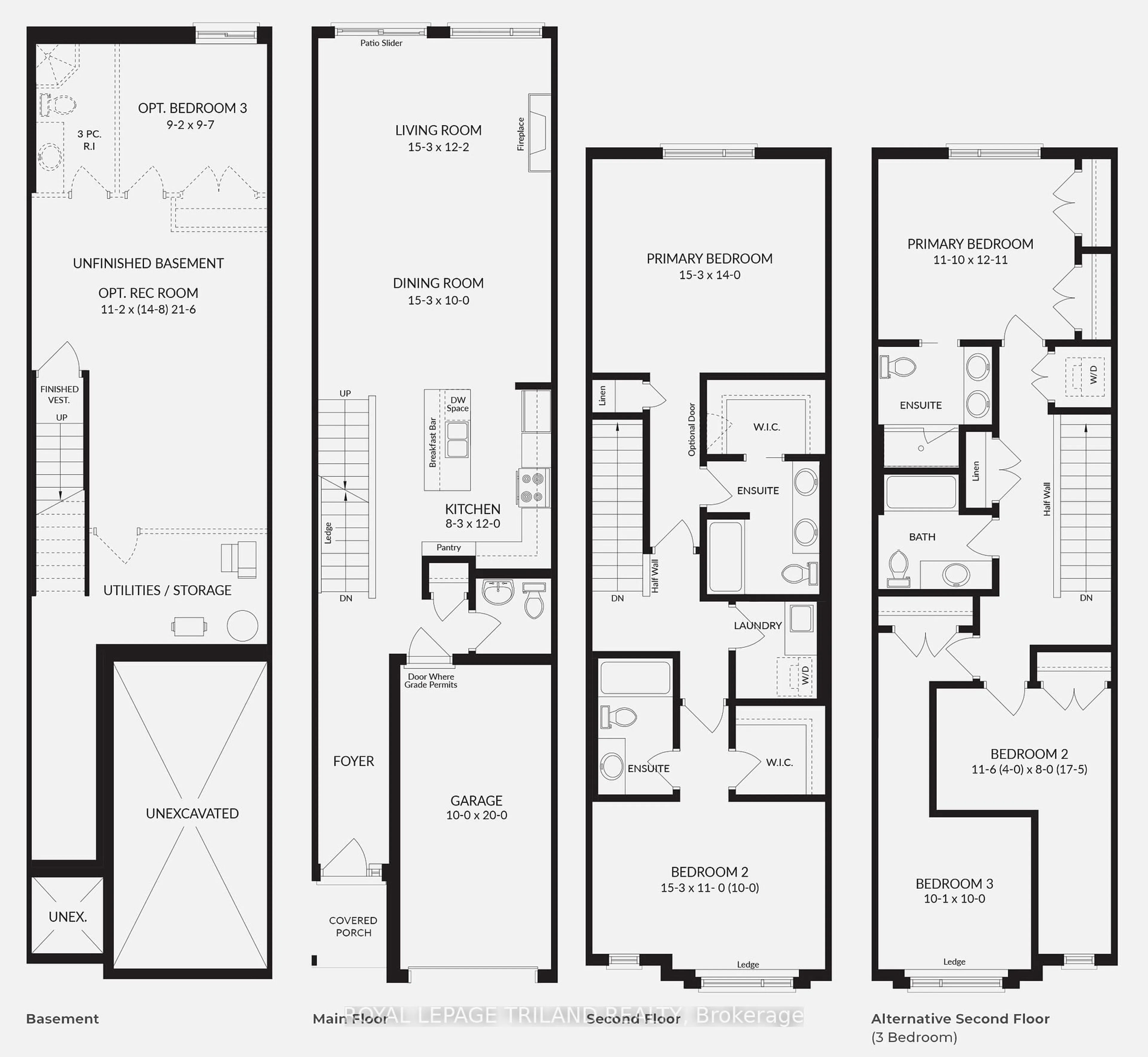 Floor plan for 792 Banyan Lane, London Ontario N6G 0A6