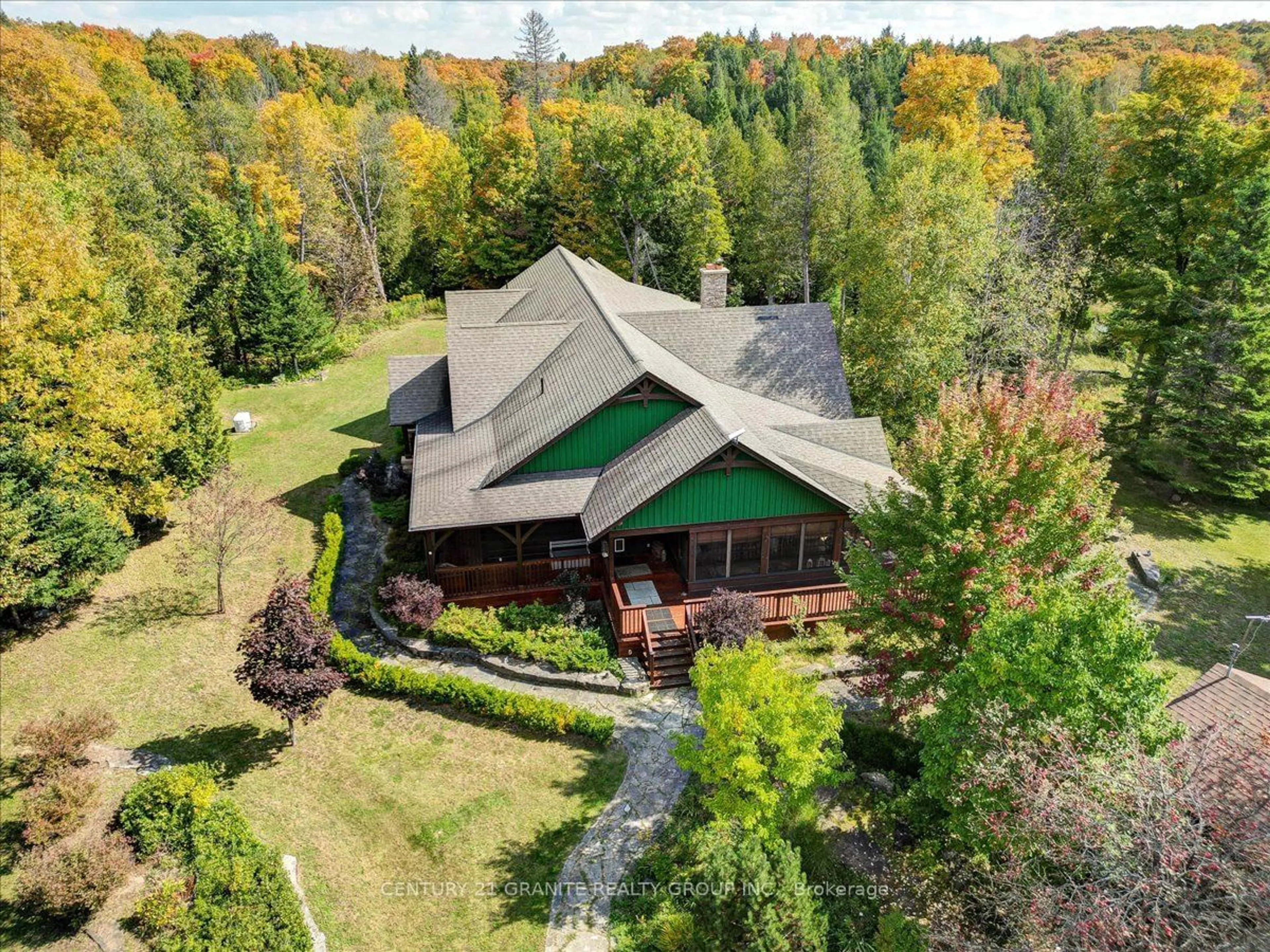 A pic from outside/outdoor area/front of a property/back of a property/a pic from drone, unknown for 727 Ingram Rd, Wollaston Ontario K0L 1P0